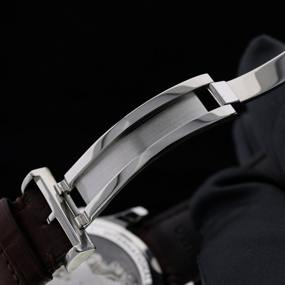 IWC Portuguese Portugieser Chronograph Classic, LC100, Edelstahl, Ref. IW390404, 2018, B+P