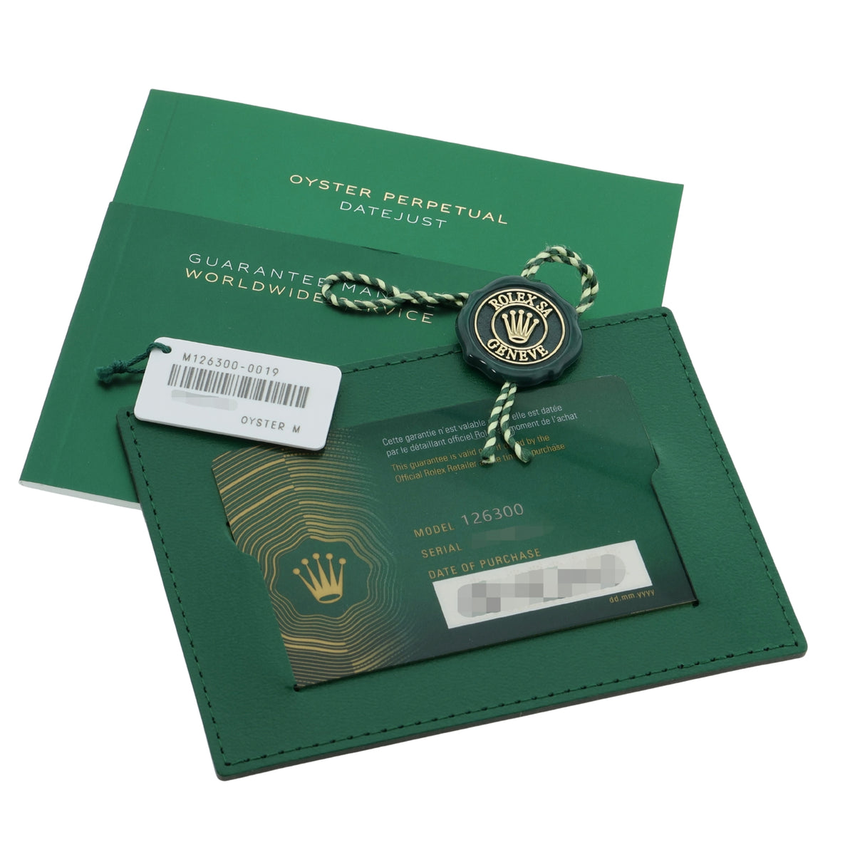 Rolex Datejust 41, Green Dial, Oyster, LC100, Ref. 126300, 2024, B+P