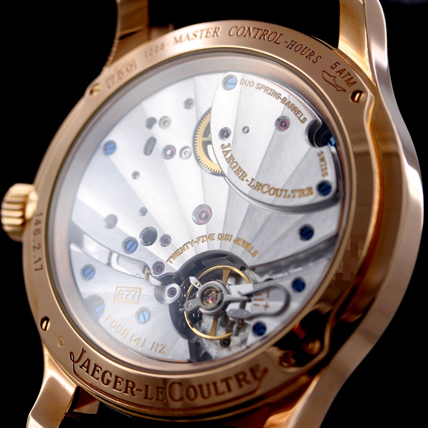 Jaeger-LeCoultre Master Control 8 Days Big Date 146.2.17, Q1602420, Handaufzug, Roségold