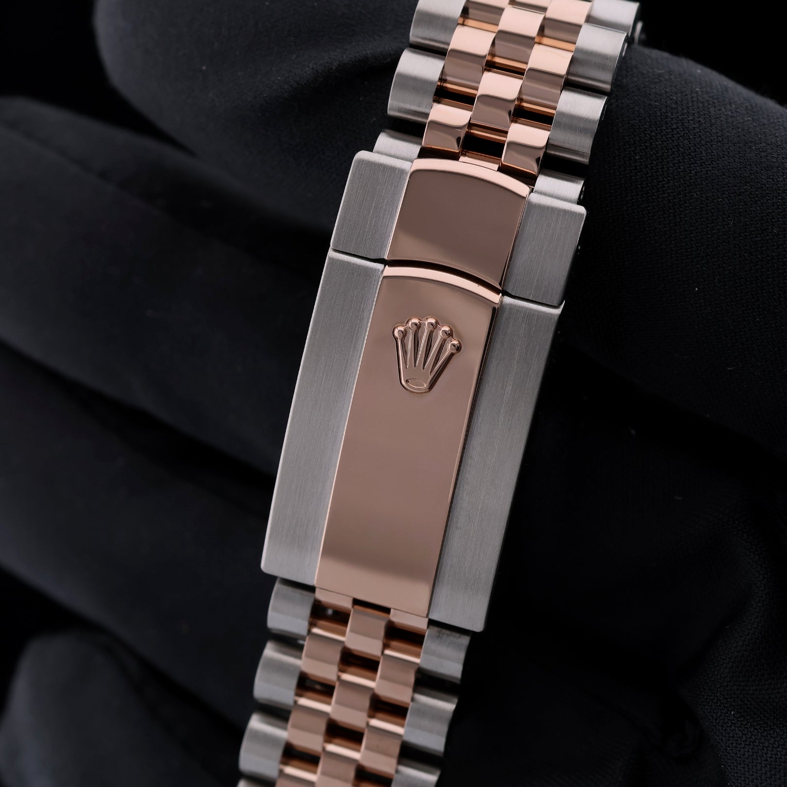 Rolex Datejust 36, Brillantlünette, Jubilee, Chocolate Jubilee Diamond Dial, Ref. 126281RBR, 12-2021, B+P