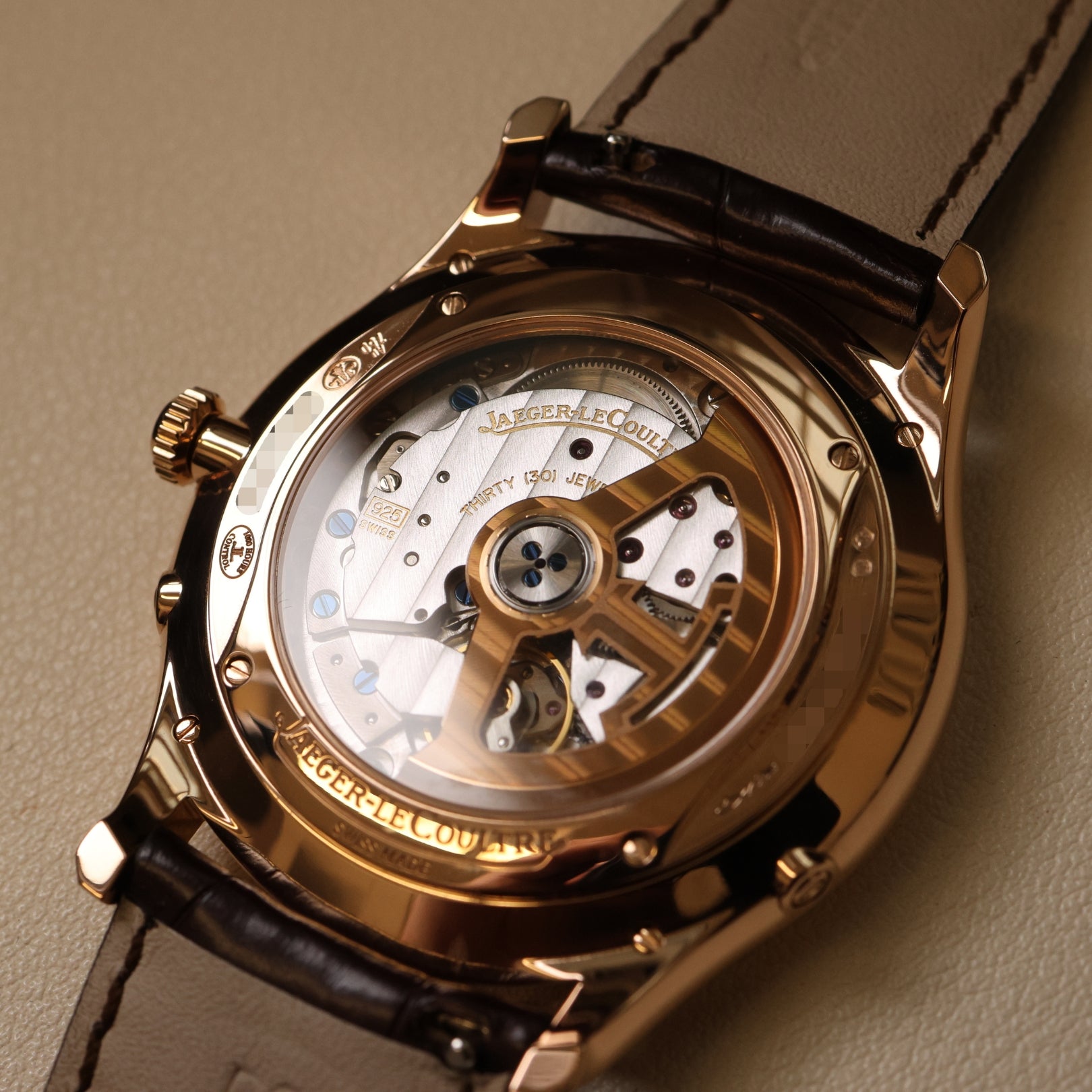 Jaeger-LeCoultre Master Ultra Thin Moon, Roségold, 39mm, Ref. Q1362510, 06-2023, B+P