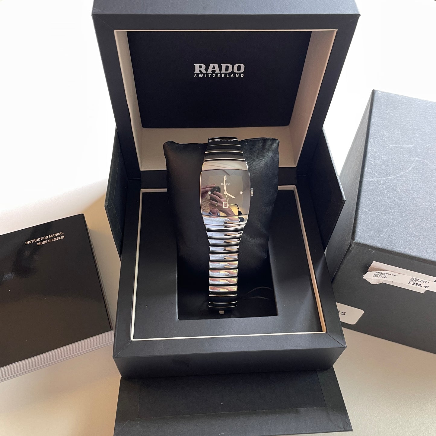 Rado Sintra Jubilé, 4 Brillanten, Ref. 01.129.0778.3.070, ungetragen, B+P