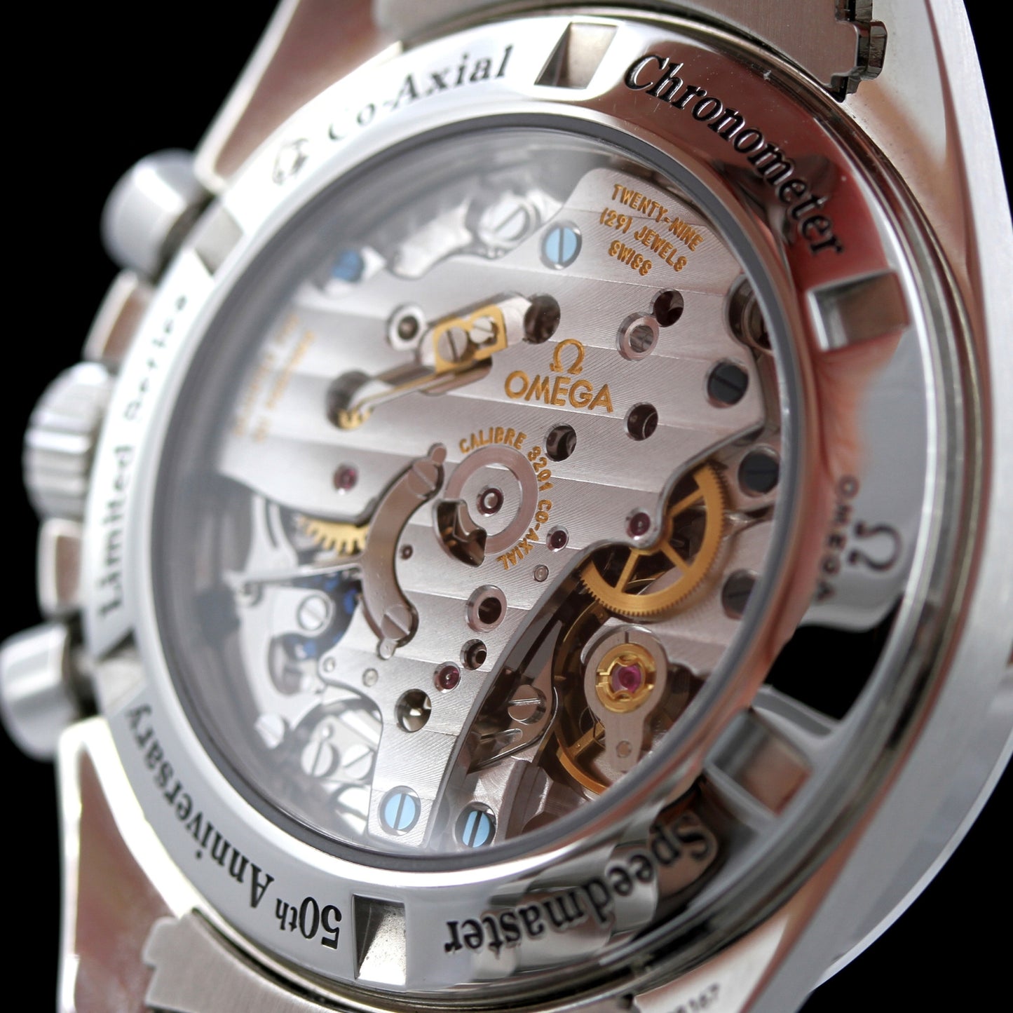 Omega Speedmaster 50th Anniversary, Limited ONE out of 1.957, Ref. 311.33.42.50.01.001, B+P