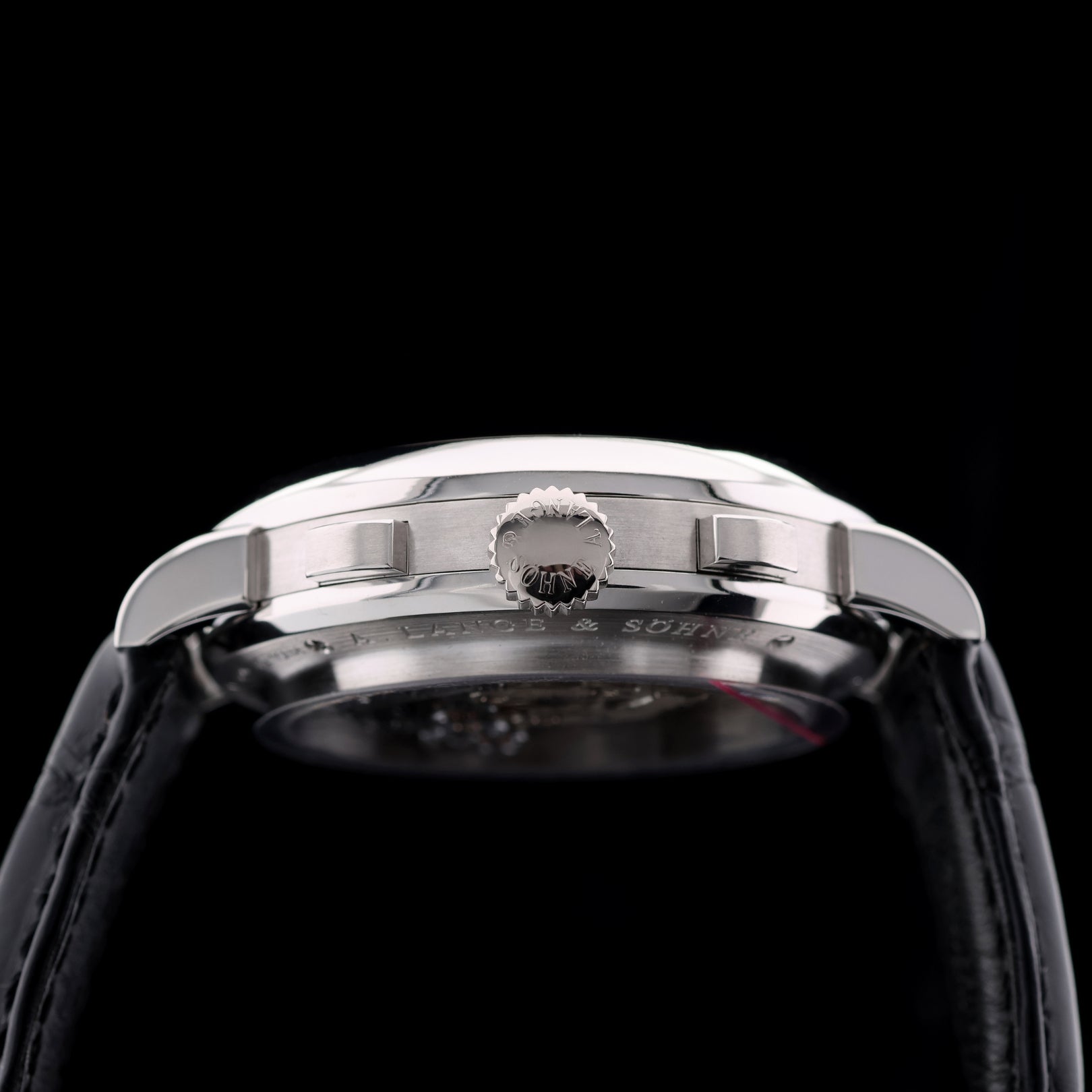 A. Lange & Söhne Datograph Flyback Auf/Ab, Up/Down 950er Platin, Faltschliesse, Ref. LSLS4052AD, 405.035, B+P - LUXUHRIA