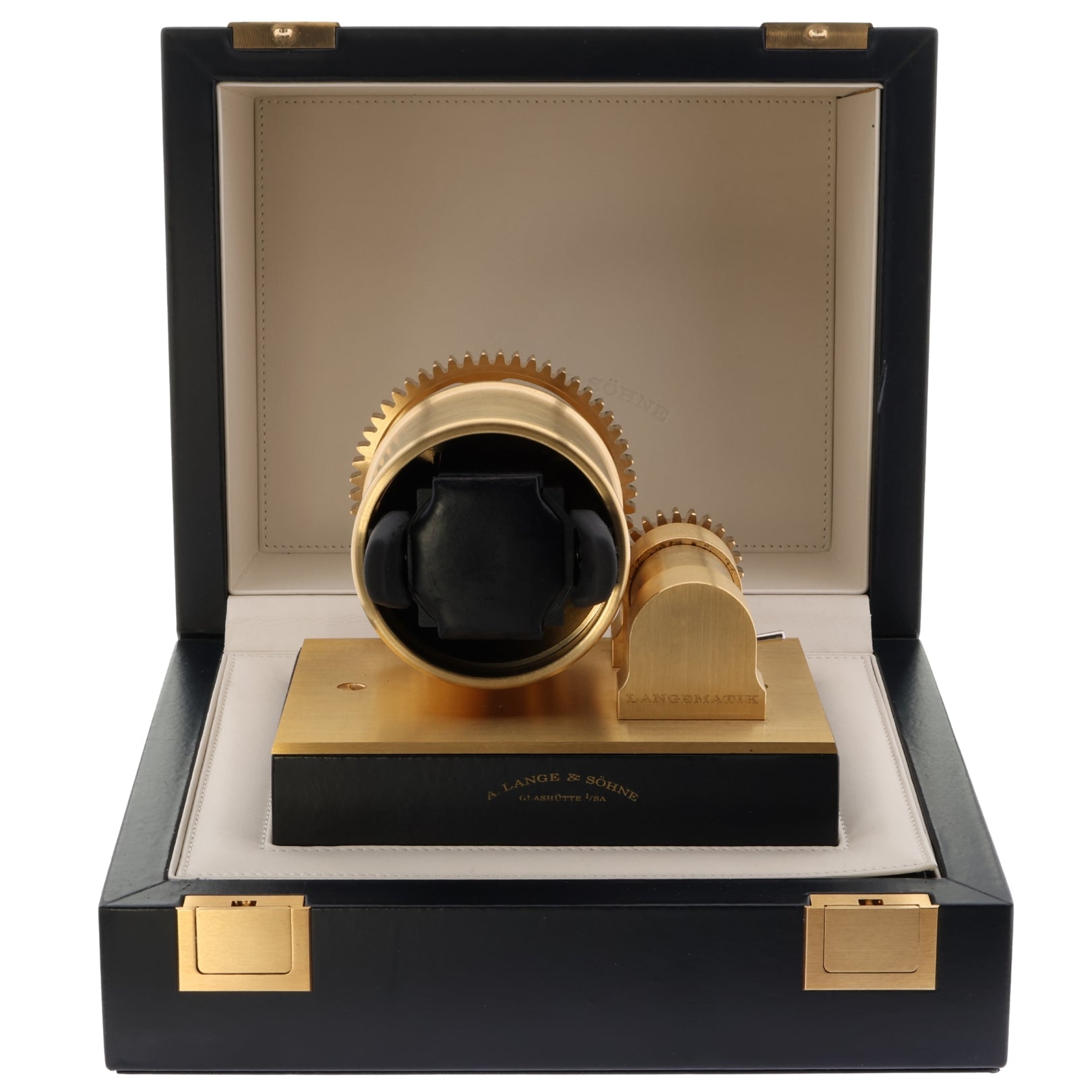 A. Lange & Söhne Langematik Perpetual, Gelbgold, Ref. 310.221E, mit ALS - Service 2025 & ALS - Nachweis, Uhrenbeweger / Box - LUXUHRIA