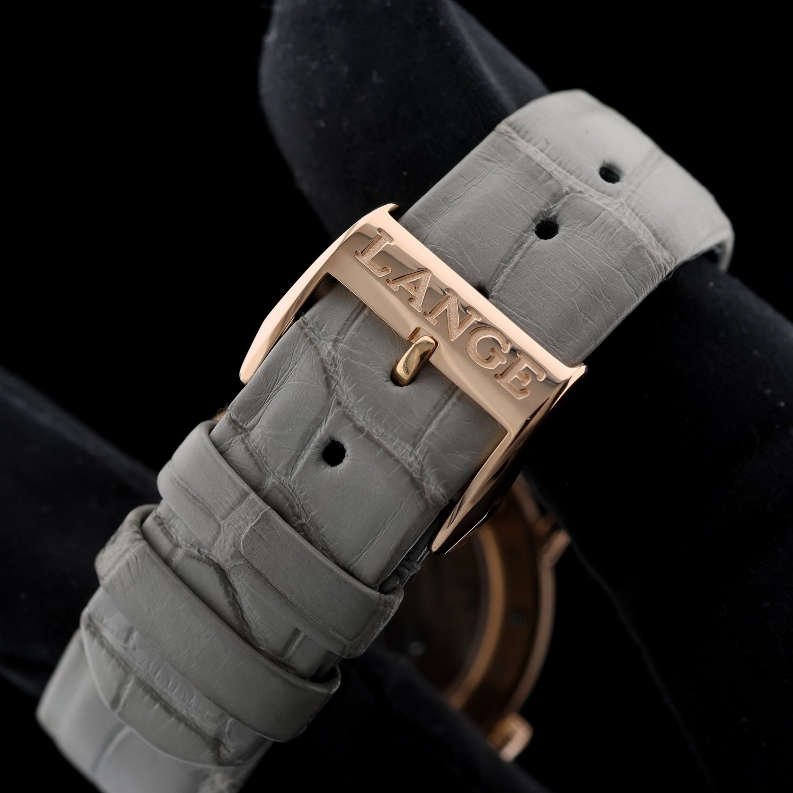 A. Lange & Söhne Saxonia 35mm, Perlmutt, Rotgold, Ref. 219.043 / LSLS2194AJ, B+P - LUXUHRIA