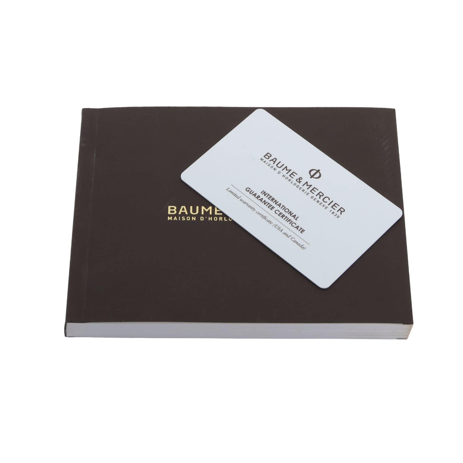 Baume & Mercier Clifton, Black Dial, Ref. M0A10100, B+P - LUXUHRIA