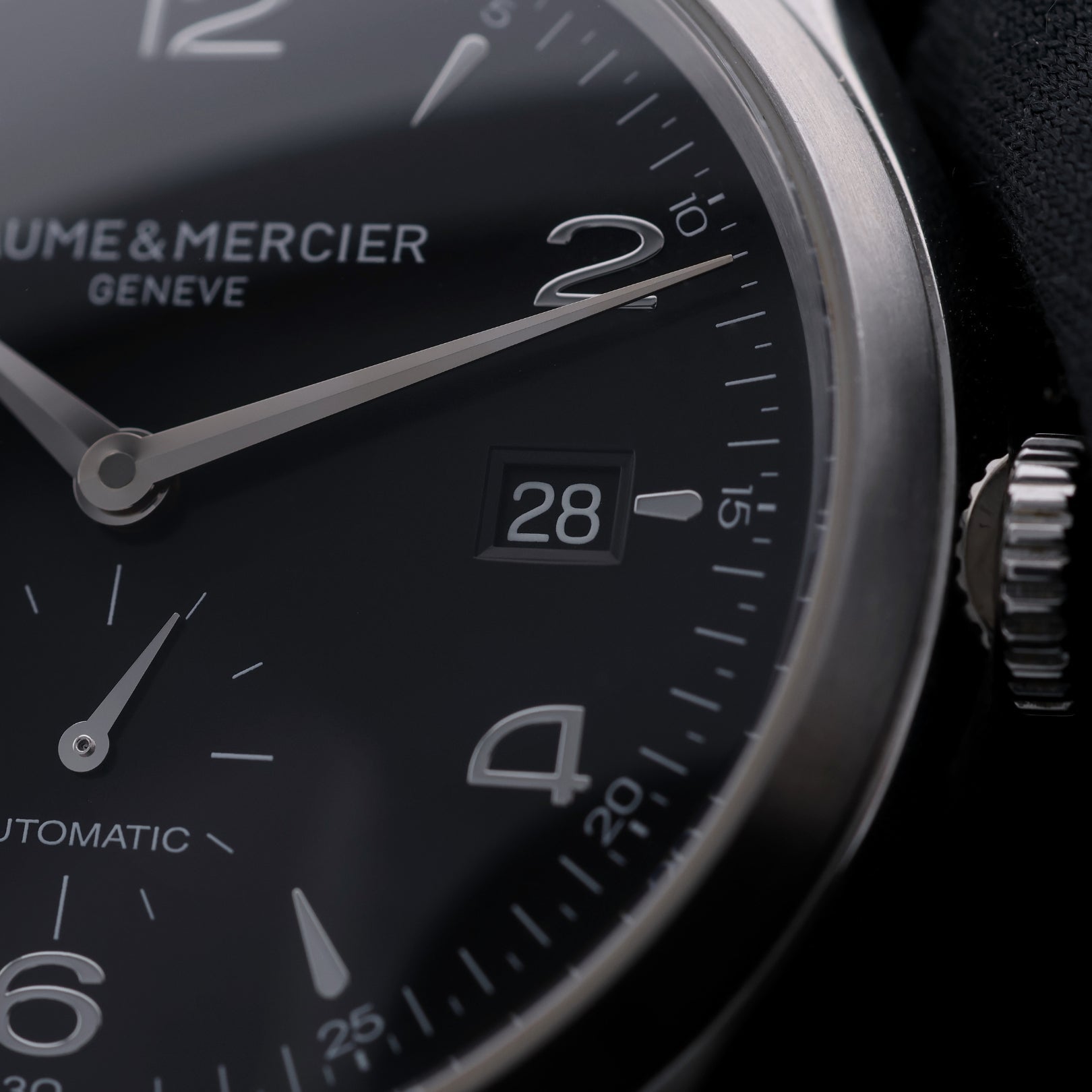 Baume & Mercier Clifton, Black Dial, Ref. M0A10100, B+P - LUXUHRIA