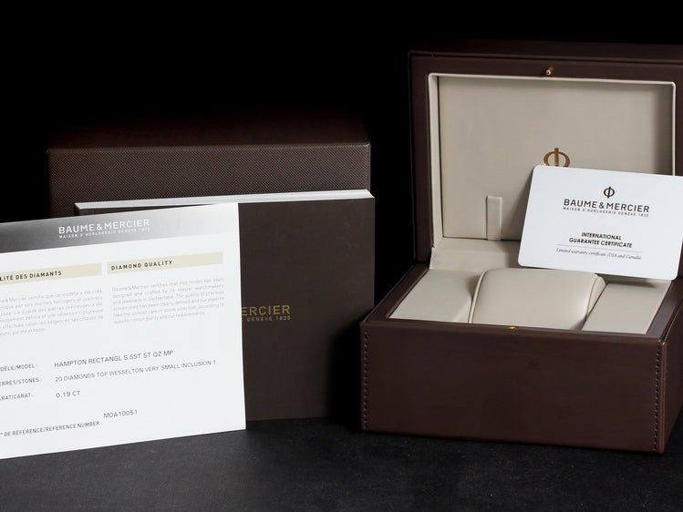 Baume & Mercier Hampton Ladies Diamonds mit Perlmutt, 2022, M0A10051 - LUXUHRIA