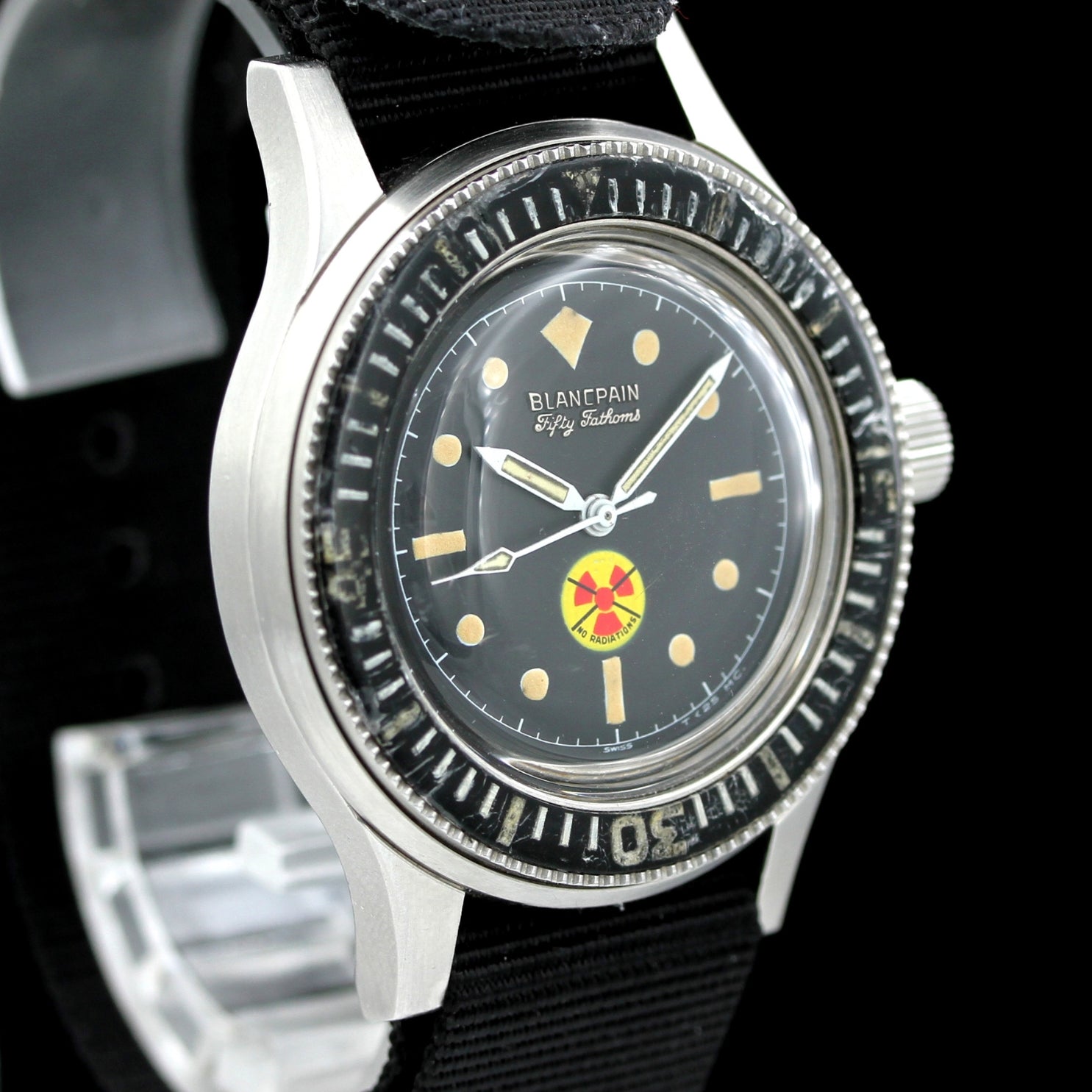 Blancpain Fifty Fathoms Vintage no Radiation, Vintage Blancpain Service 2021 - LUXUHRIA