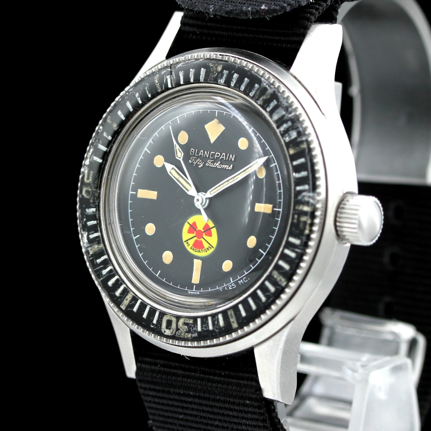 Blancpain Fifty Fathoms Vintage no Radiation, Vintage Blancpain Service 2021 - LUXUHRIA