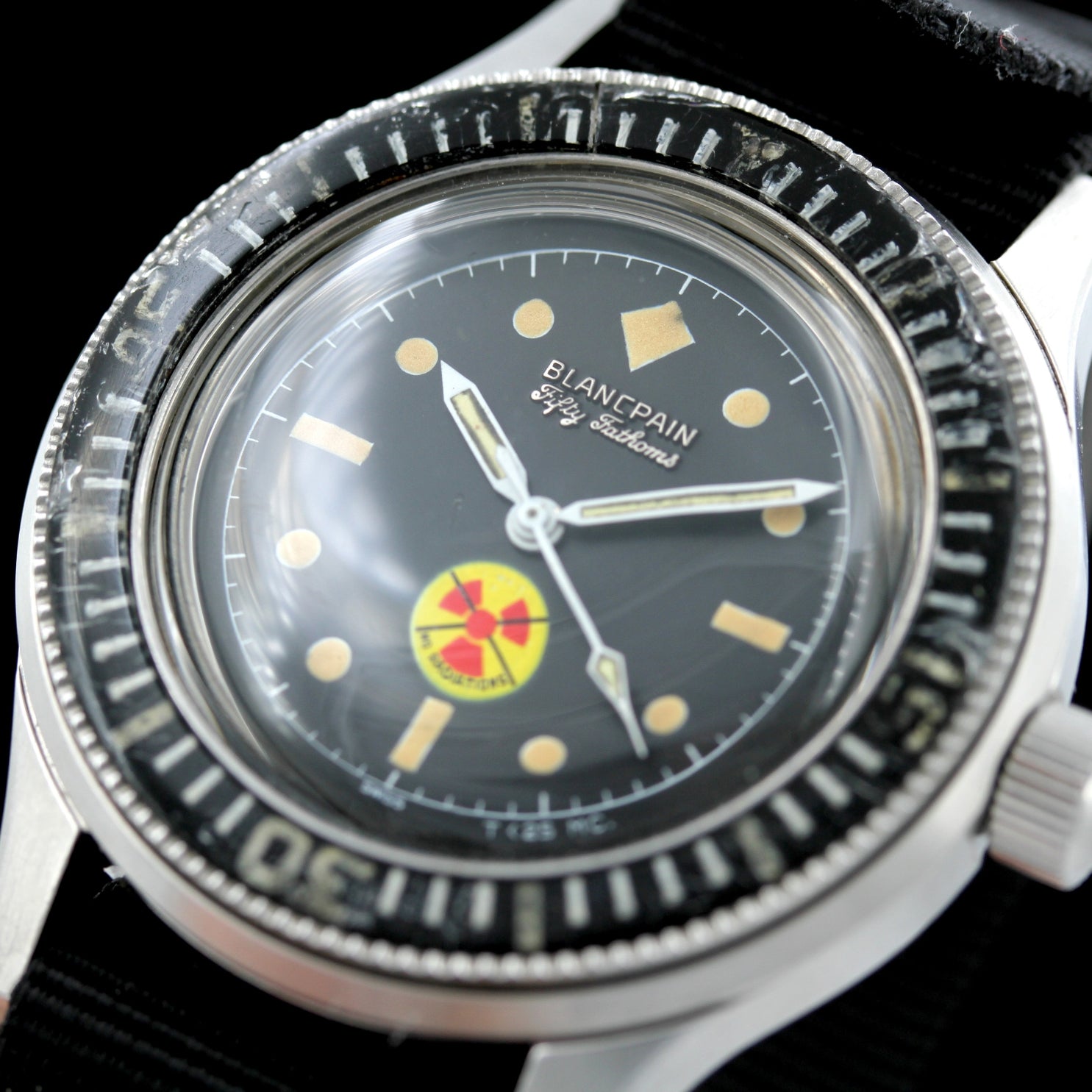 Blancpain Fifty Fathoms Vintage no Radiation, Vintage Blancpain Service 2021 - LUXUHRIA