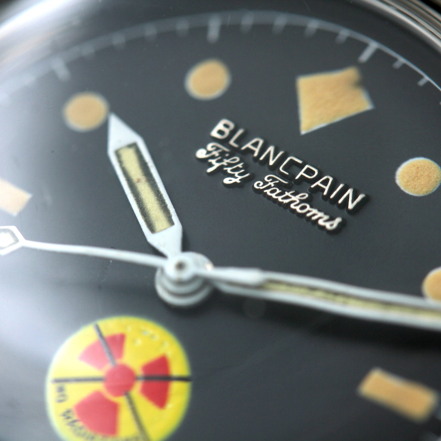 Blancpain Fifty Fathoms Vintage no Radiation, Vintage Blancpain Service 2021 - LUXUHRIA