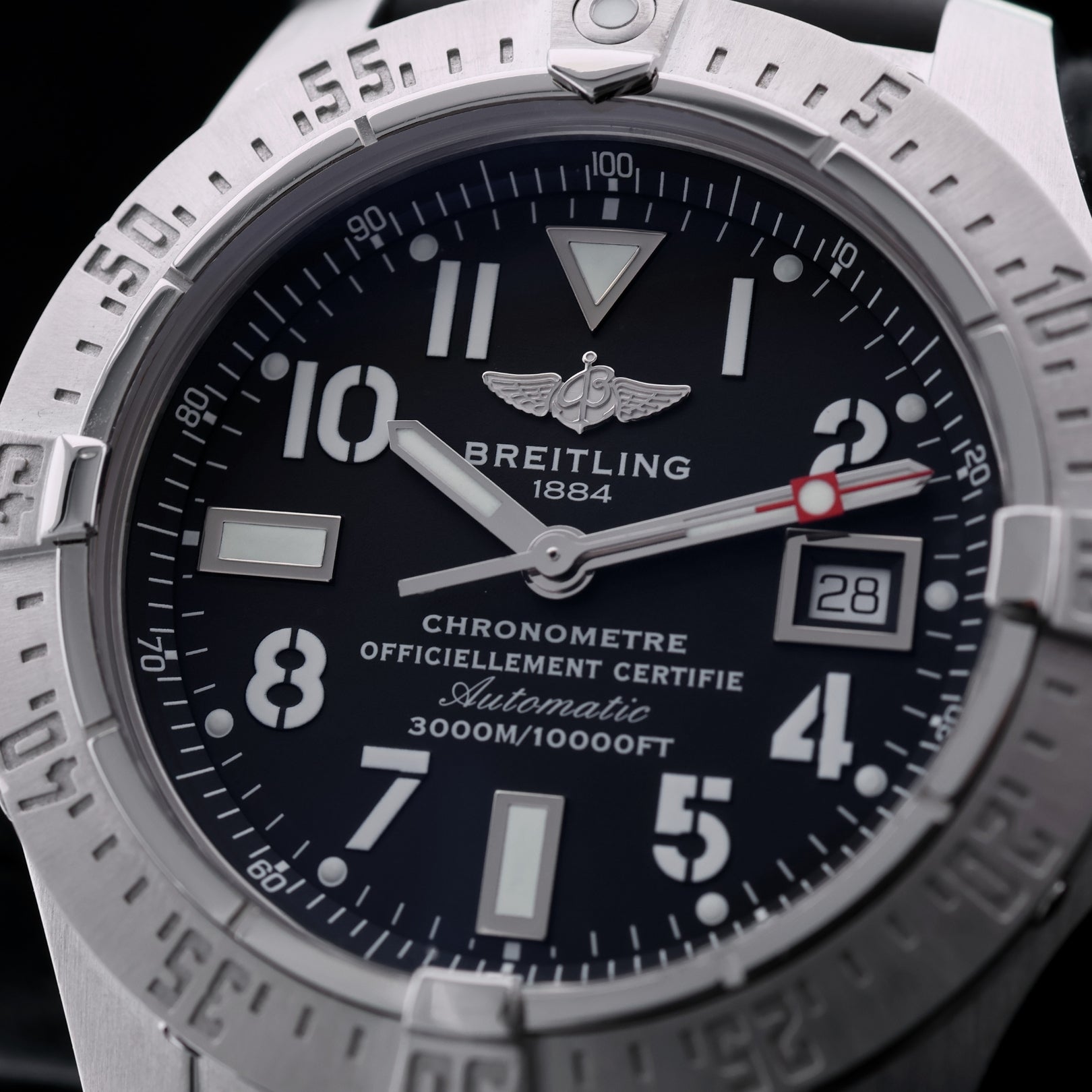 Breitling Avenger Seawolf, Kautschukband, 45mm, Ref. A1733010/B906, 08 - 2013, B+P - LUXUHRIA