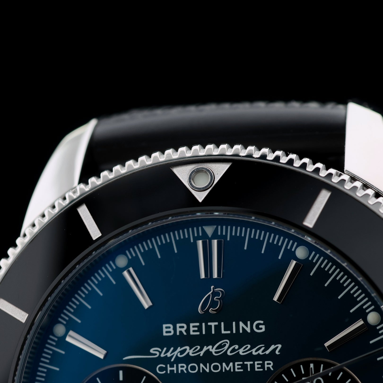 Breitling Superocean Heritage B01 Chronograph 44, Blau, Ref. AB0162121C1S1, 05 - 2024, B+P - LUXUHRIA