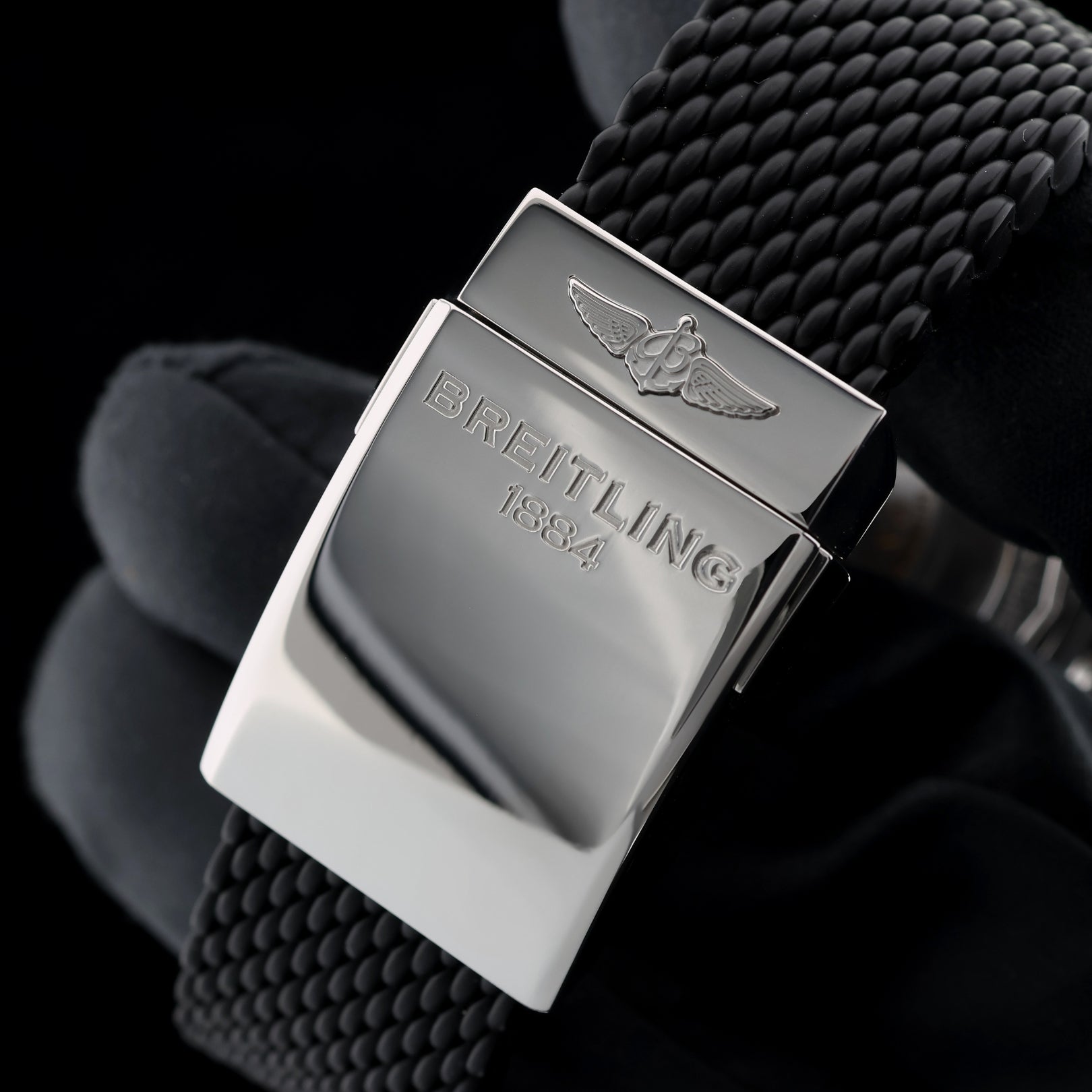 Breitling Superocean Heritage B01 Chronograph 44, Blau, Ref. AB0162121C1S1, 05 - 2024, B+P - LUXUHRIA