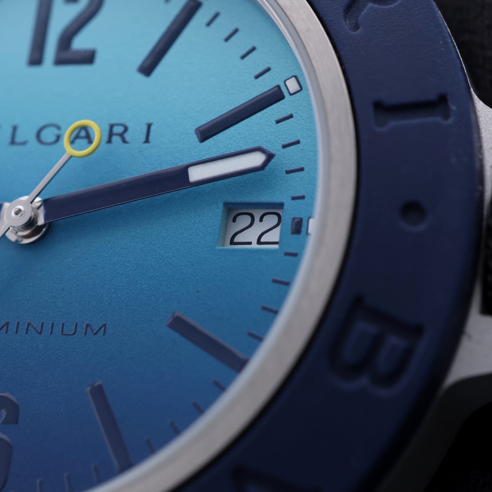 Bulgari Aluminium, Capri Edition, Limited Edition 1000pcs., Ref. BB40AT/103815, mit Box - LUXUHRIA