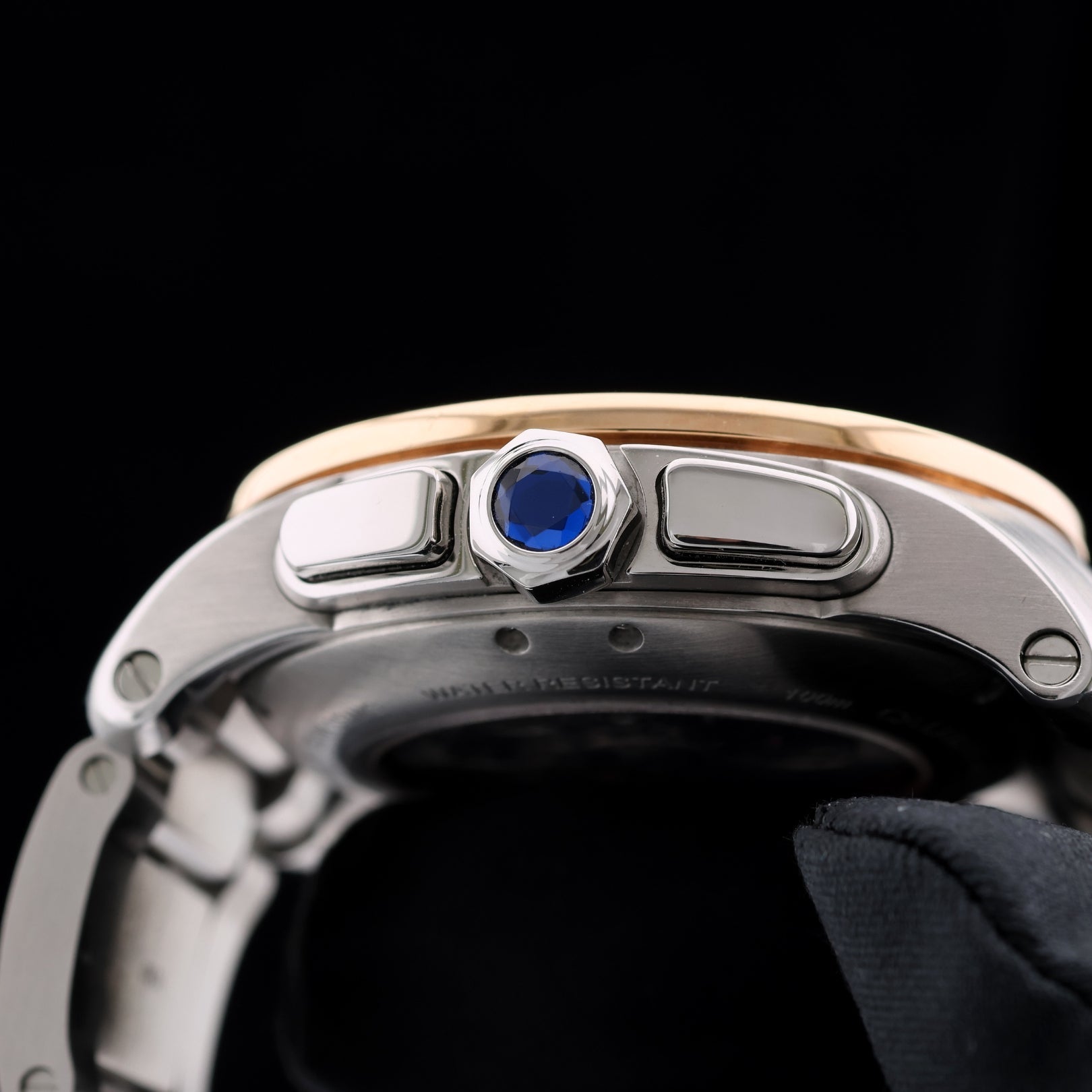 Cartier Calibre de Cartier Chronograph, 42mm, Ref. W7100042, 11 - 2014, B+P - LUXUHRIA