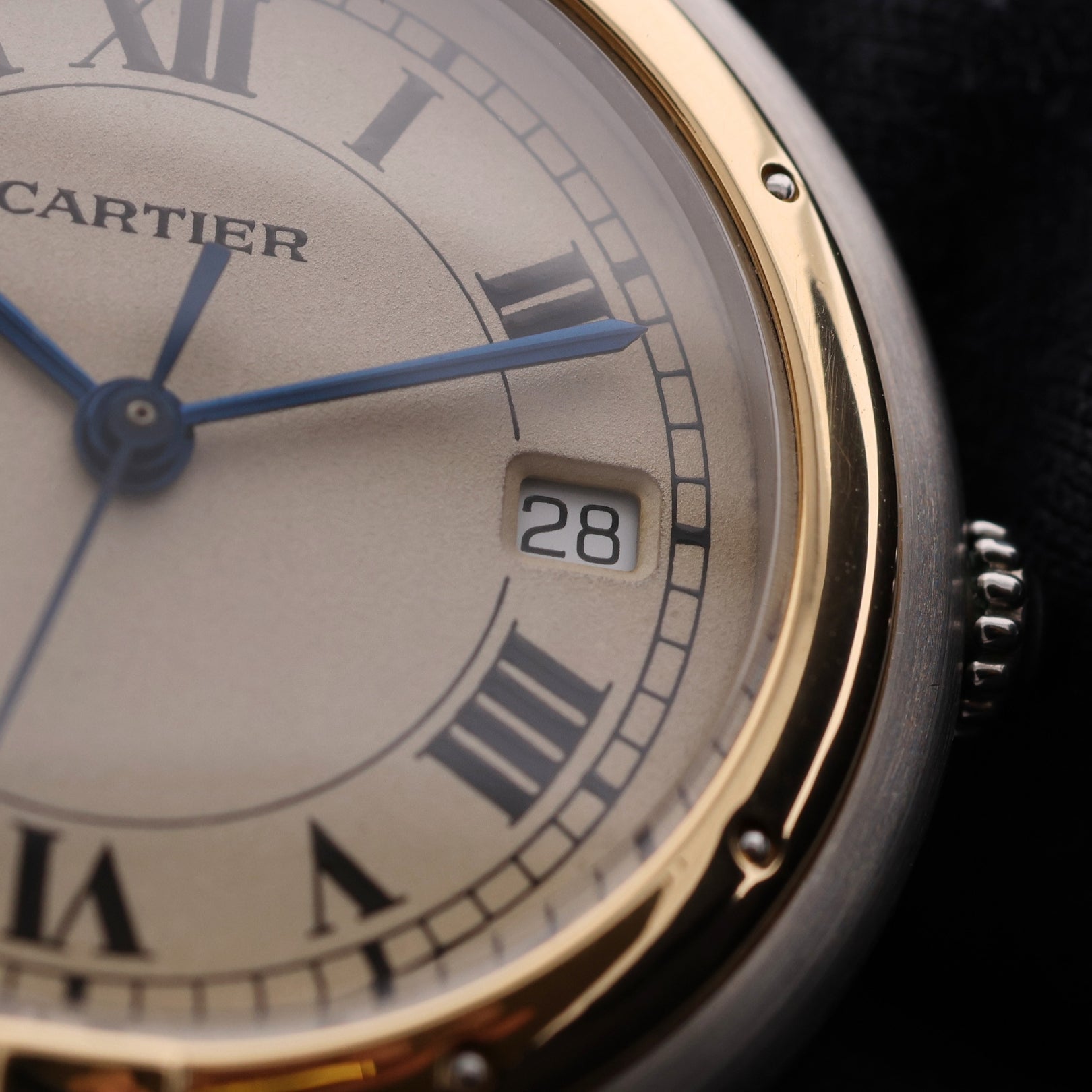 Cartier Cougar Panthere Ronde, Stahl/Gelbgold, Ref. 183964, ohne B+P - LUXUHRIA