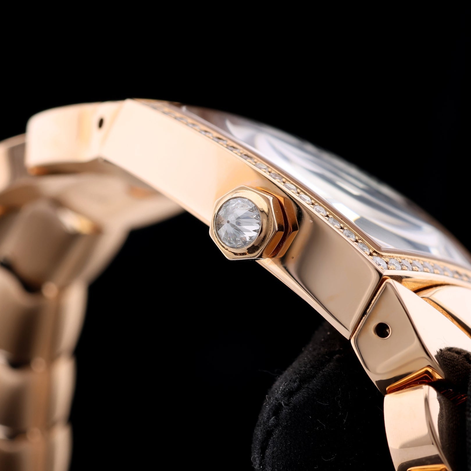 Cartier La Dona de Cartier, 18k Rosegold, Diamantlünette, 28x29mm, Ref. 2896, B+P - LUXUHRIA