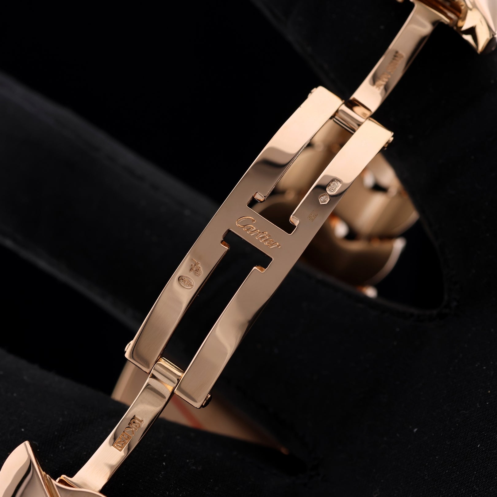 Cartier La Dona de Cartier, 18k Rosegold, Diamantlünette, 28x29mm, Ref. 2896, B+P - LUXUHRIA
