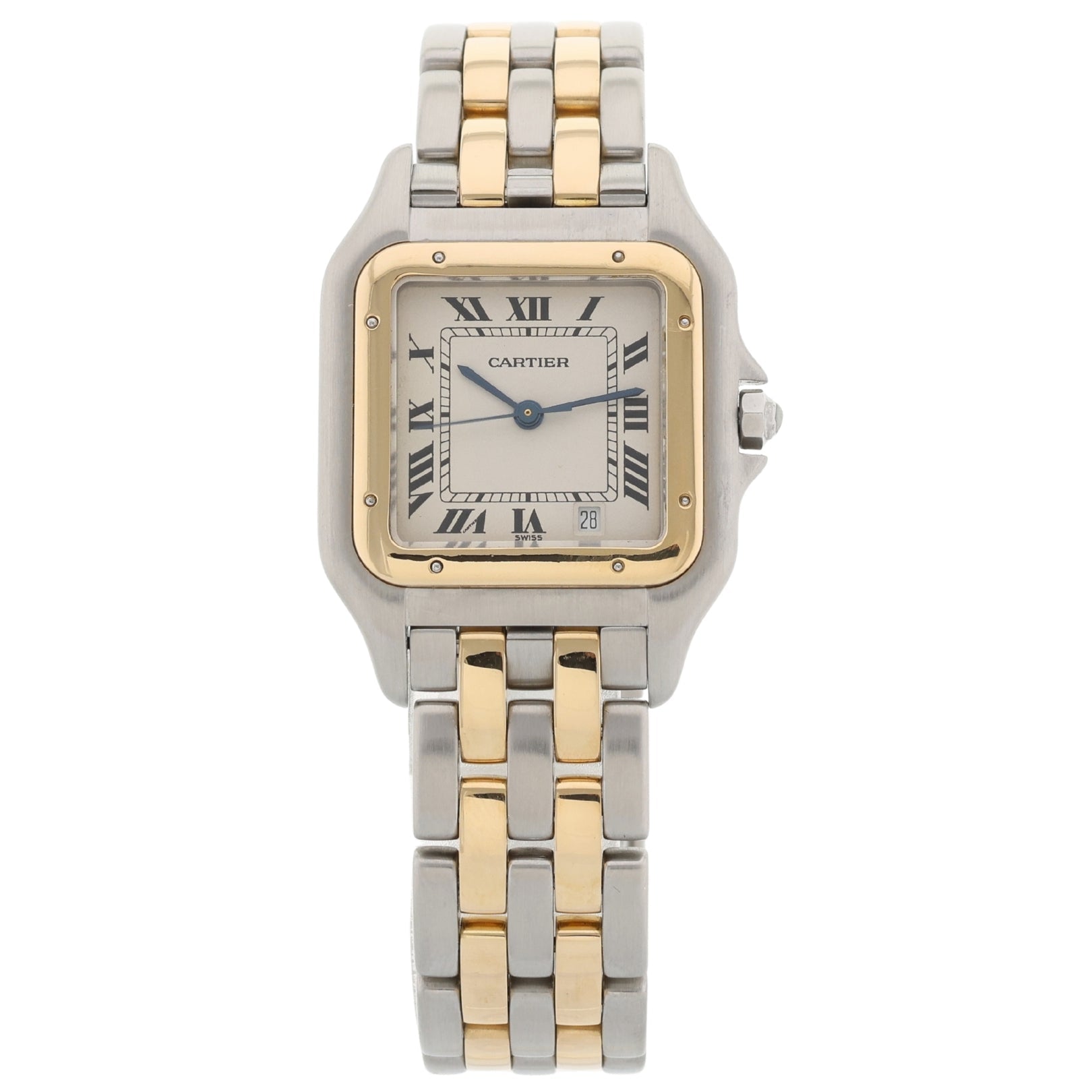 Cartier Panthère de Cartier, 2 - Reihig, 27mm, Stahl/Gold, Ref. 1100, ohne B+P - LUXUHRIA