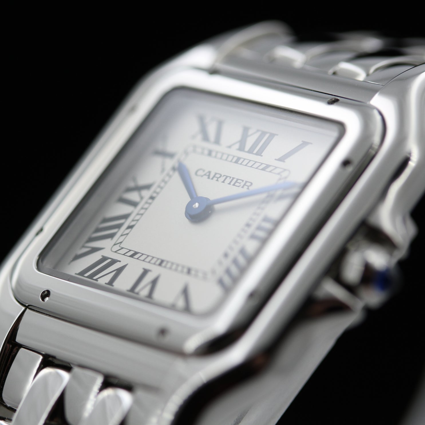 Cartier Panthère de Cartier 27 x 37 mm, Edelstahl, Ref. WSPN0007, 08 - 2020 B+P - LUXUHRIA
