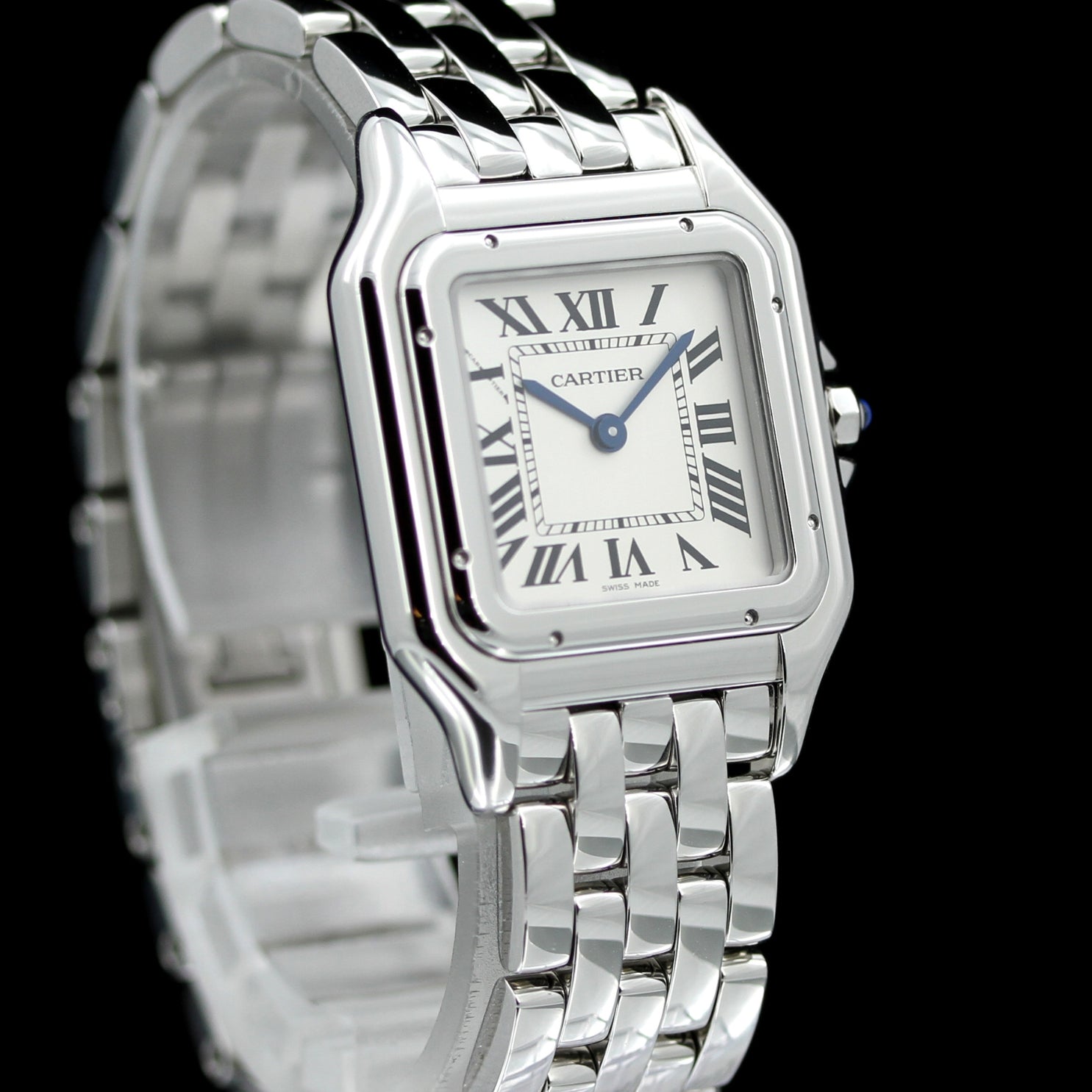 Cartier Panthère de Cartier 27 x 37 mm, Edelstahl, Ref. WSPN0007, 08 - 2020 B+P - LUXUHRIA