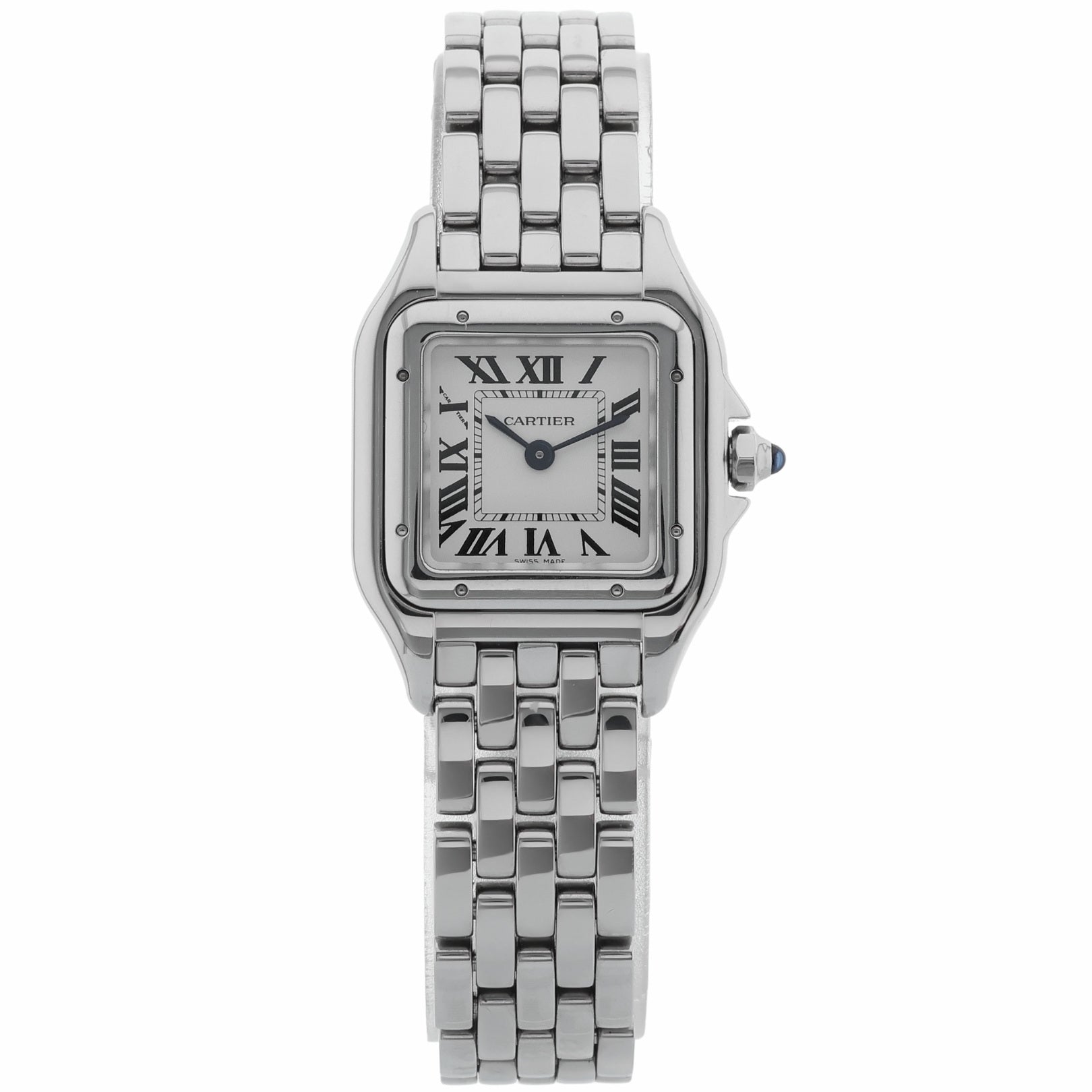 Cartier Panthère de Cartier SM, Edelstahl, 23x30 mm, Ref. WSPN0006, 08 - 2023, B+P - LUXUHRIA