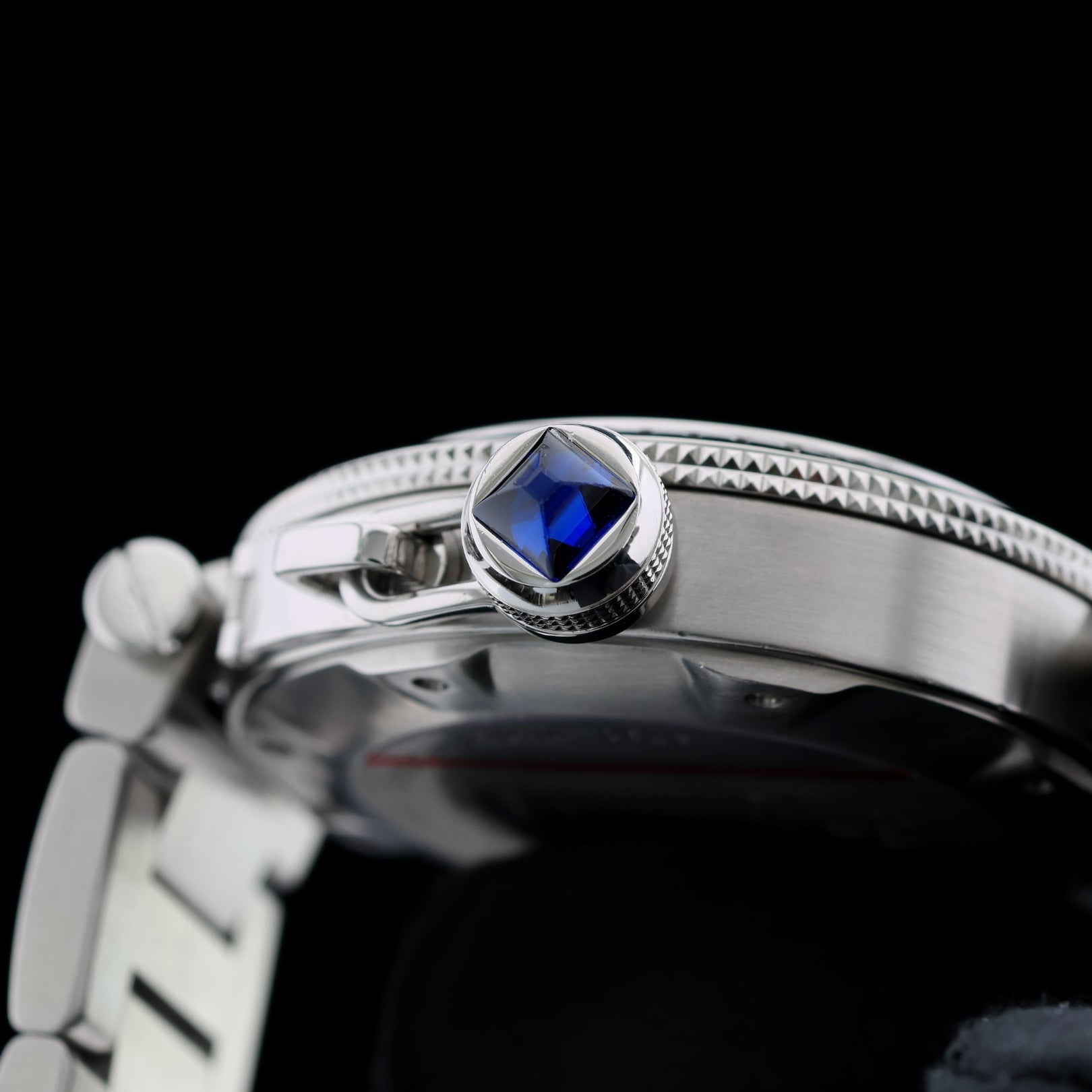 Cartier Pasha de Cartier Seatimer, White Dial, 40mm, Edelstahl, Ref. 2790, mit Box - LUXUHRIA
