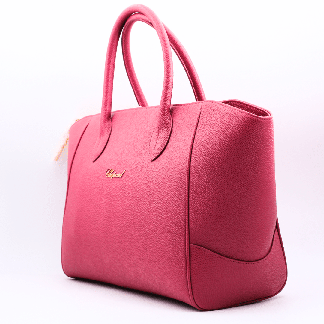 CHOPARD Handtasche Shopper Cuir Caviare Bordeaux - LUXUHRIA