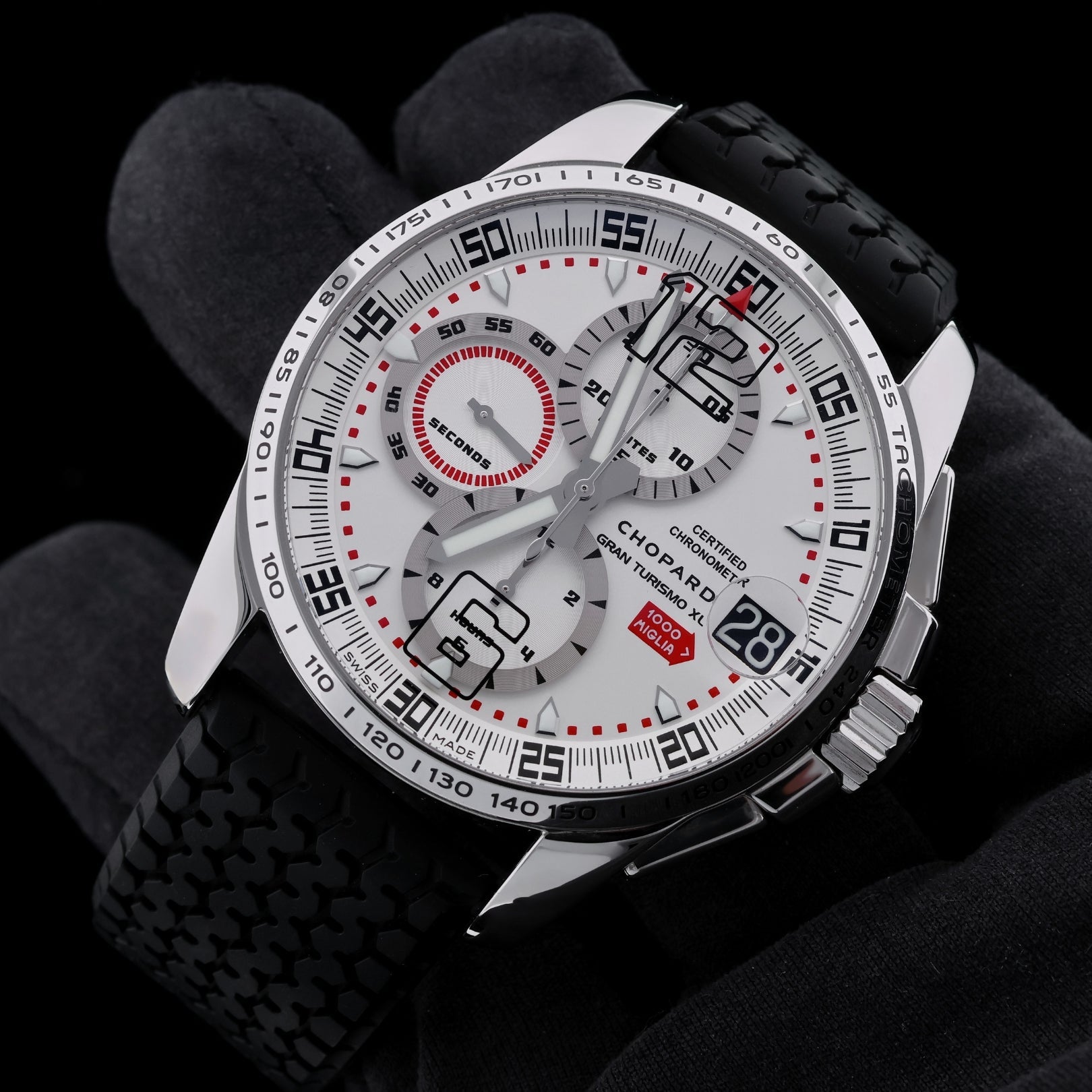Chopard Mille Miglia GT Gran Turismo XL, Limited Edition, Ref. 8489, mit Box - LUXUHRIA