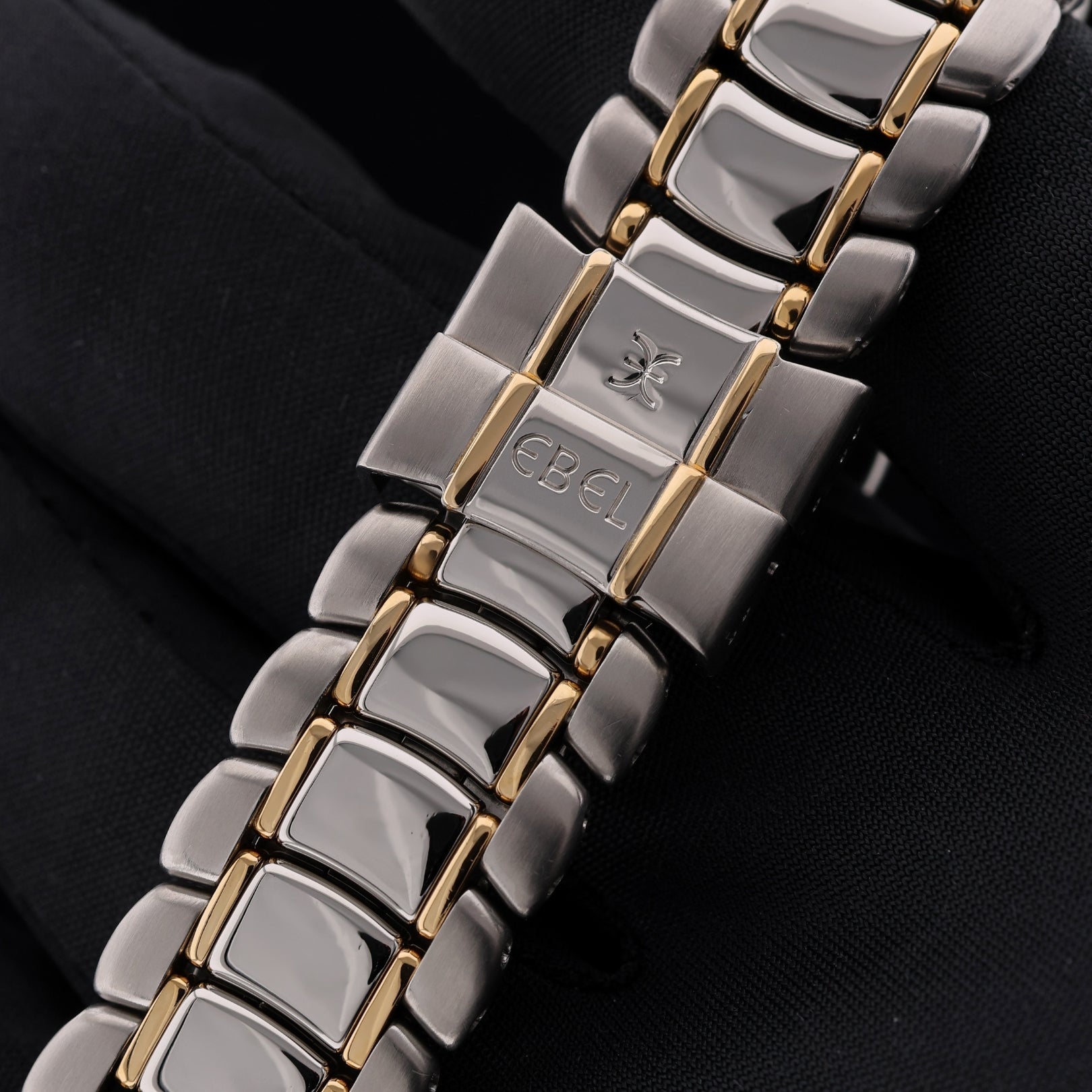 Ebel 1911 Medium, Stahl/Gold, 18kt. Gelbgold, Quarz, Ref. 1187241, ohne B+P - LUXUHRIA