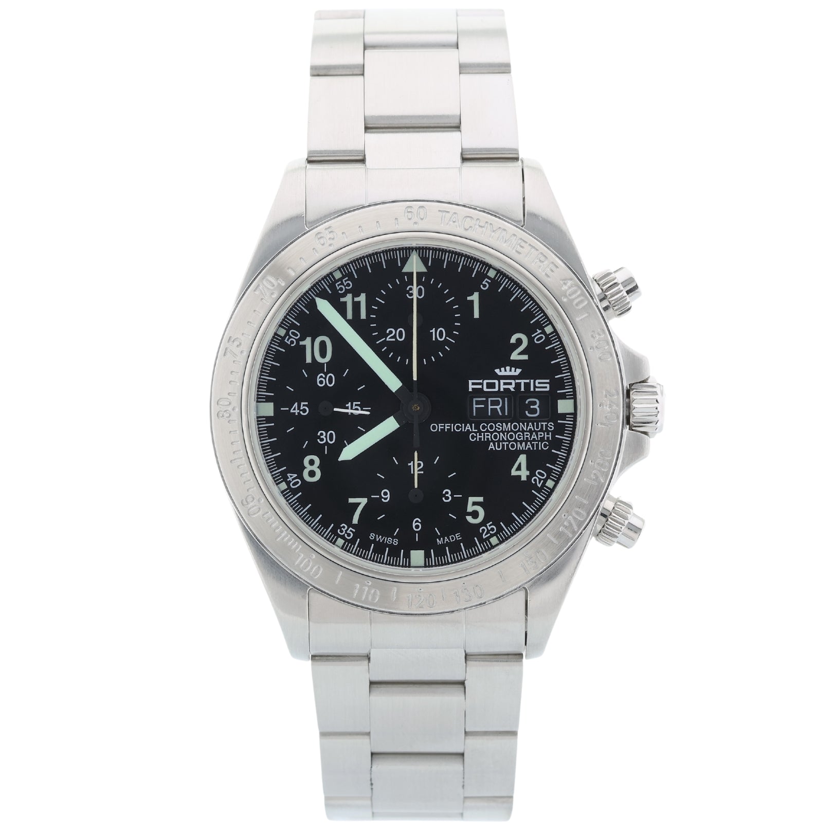 Fortis Cosmonauts Chronograph, Ref. 630.10.141, B+P - LUXUHRIA