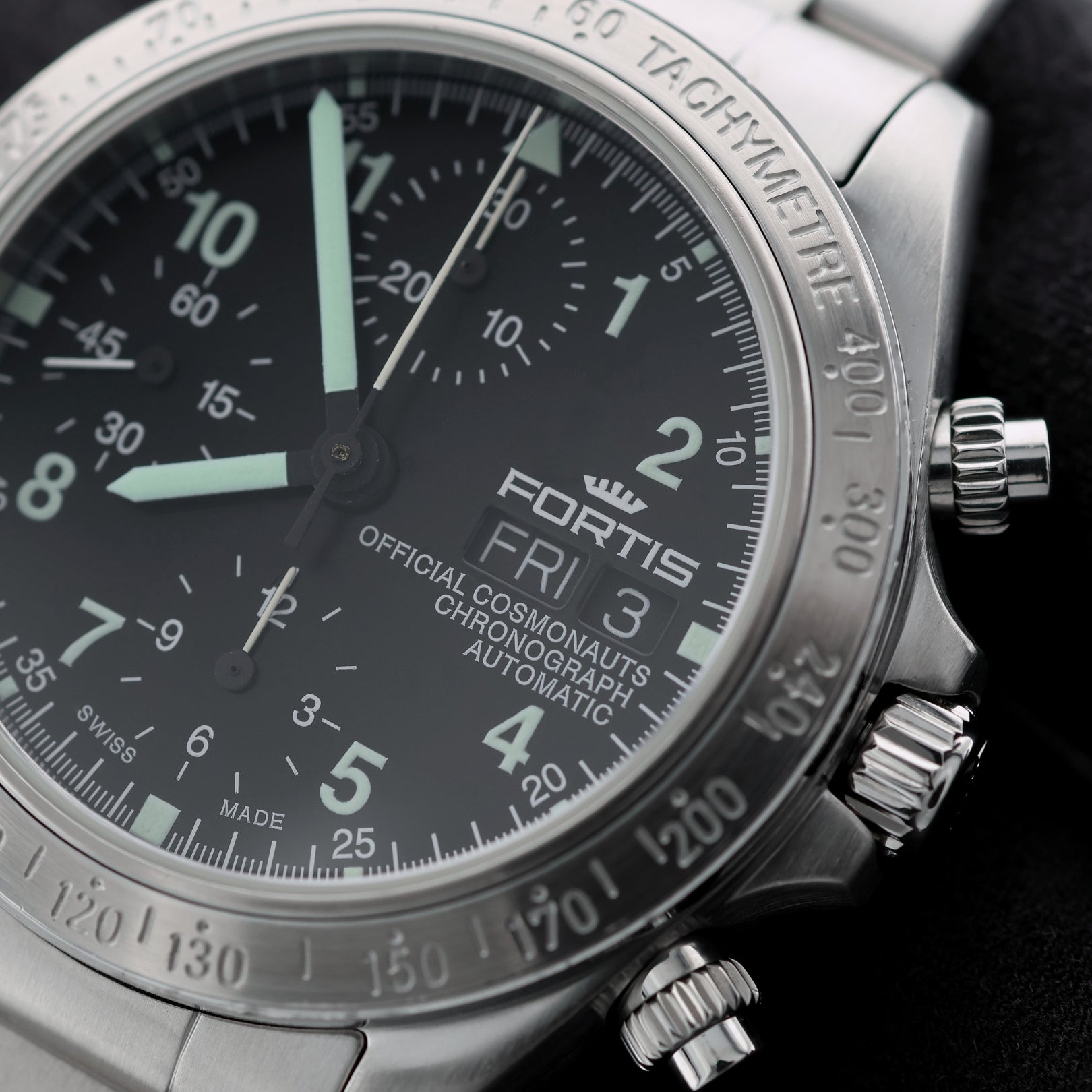 Fortis Cosmonauts Chronograph, Ref. 630.10.141, B+P - LUXUHRIA