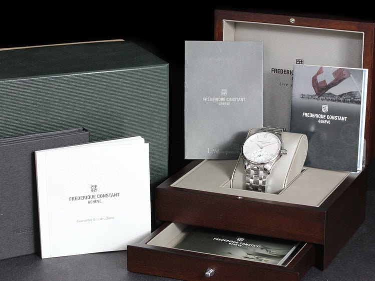 Frederique Constant Horological Hybrid 42, Smartwatch, FC-285S5B6B - LUXUHRIA