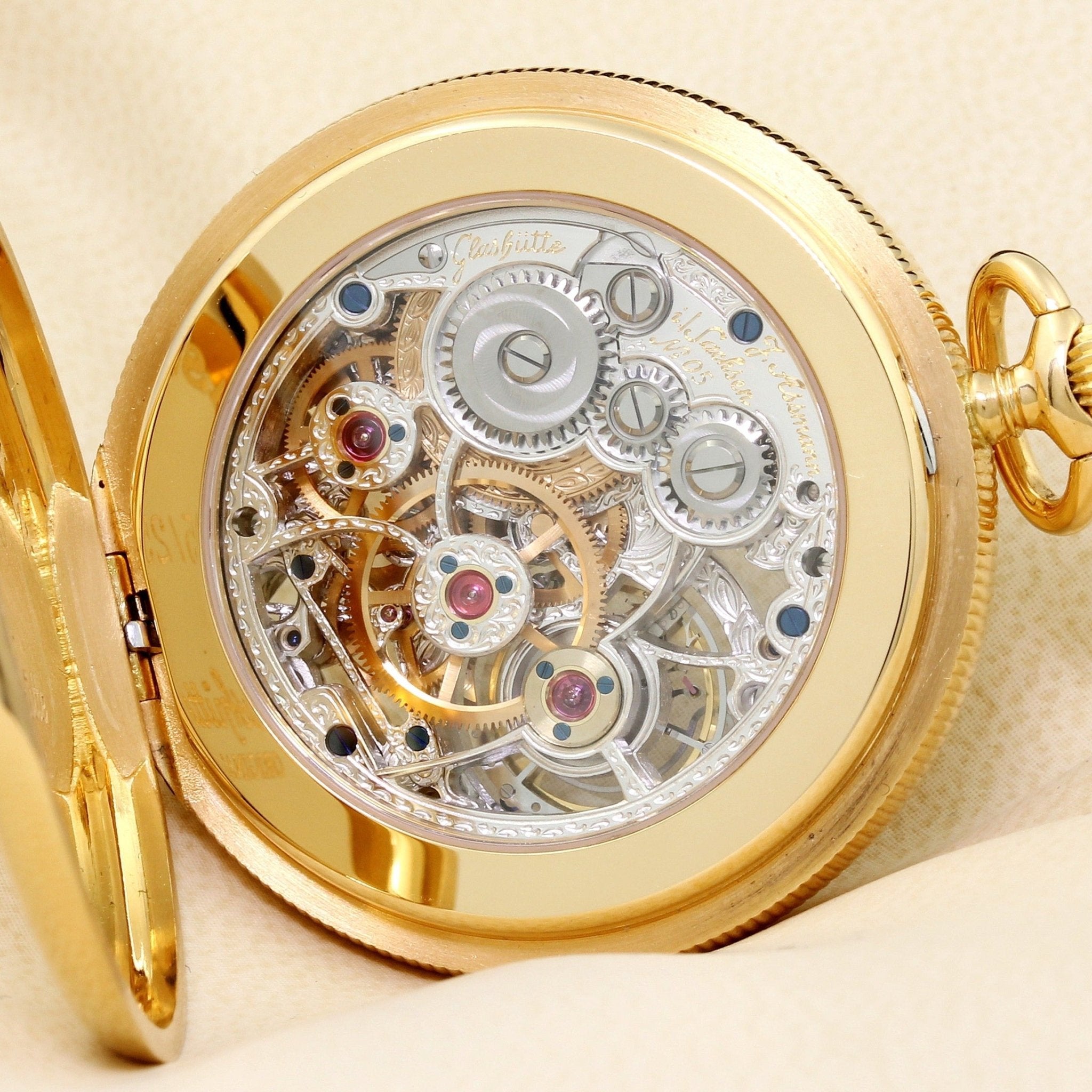 Glashütte Original, Julius Assmann 3 Tourbillon, Limited 25 Pieces, Rarität, Fullset, B+P - LUXUHRIA