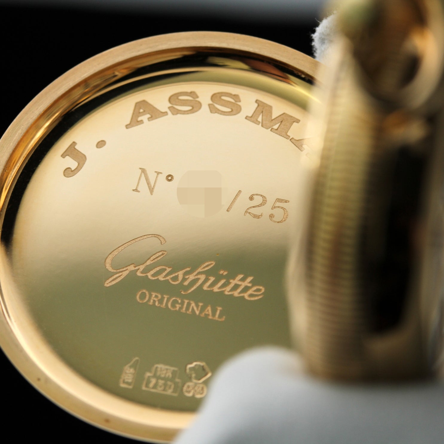 Glashütte Original, Julius Assmann 3 Tourbillon, Limited 25 Pieces, Rarität, Fullset, B+P - LUXUHRIA