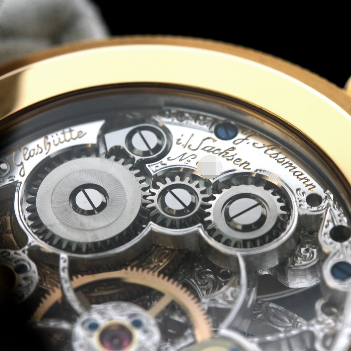 Glashütte Original, Julius Assmann 3 Tourbillon, Limited 25 Pieces, Rarität, Fullset, B+P - LUXUHRIA