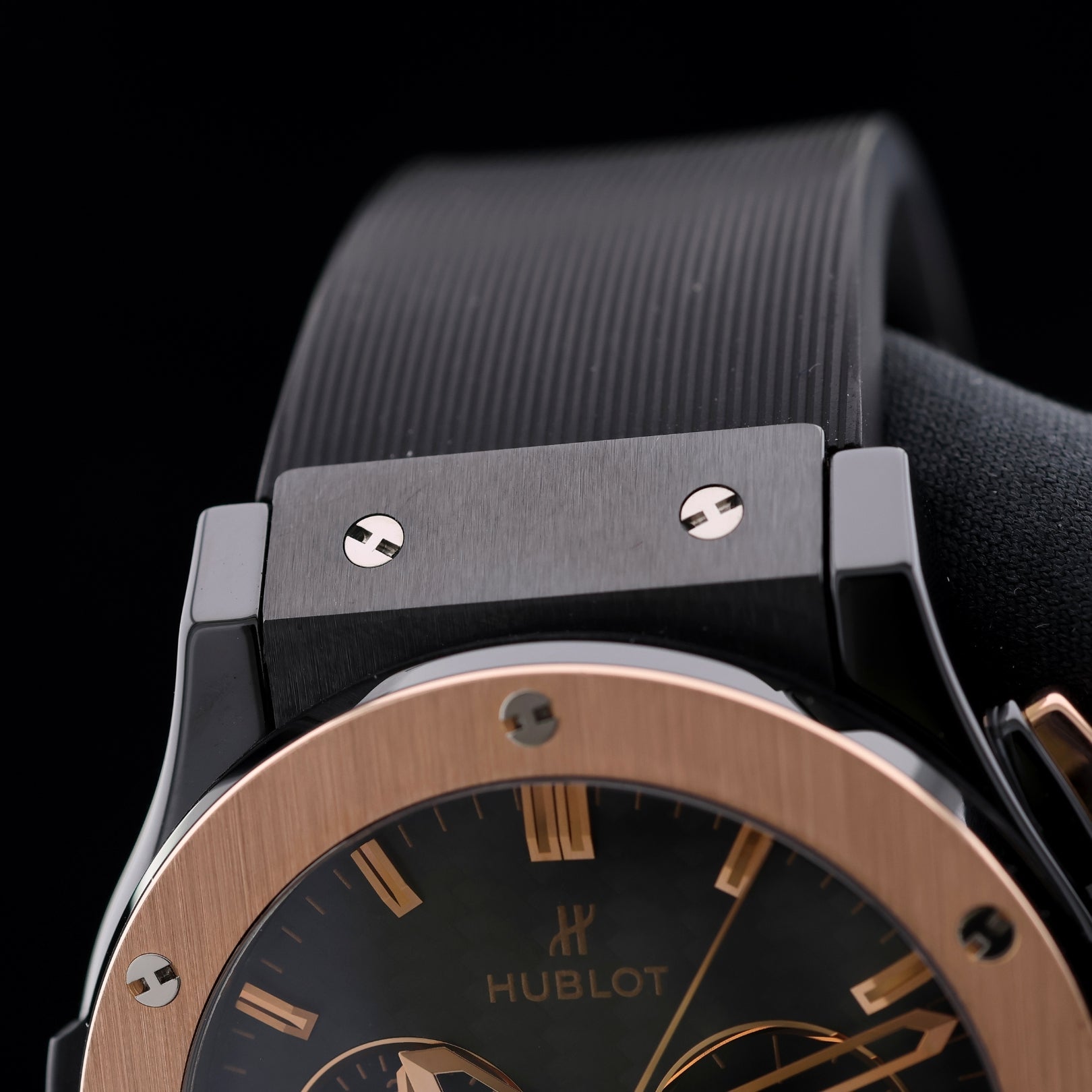 Hublot Classic Fusion Chronograph 42 mm, Keramik, Ref. 541.CO.1780.RX, B+P - LUXUHRIA