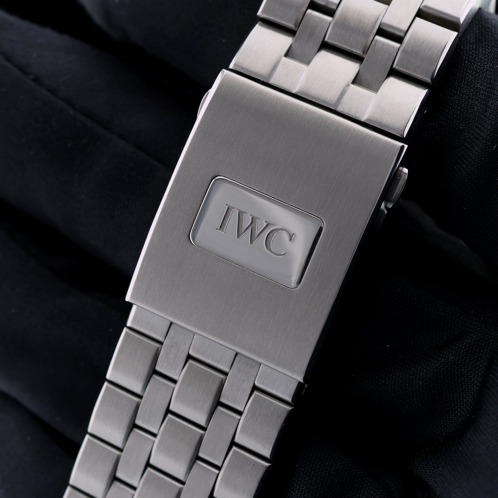 IWC Fliegeruhr Chronograph 43 mm, Stahlband, Ref. IW377701, 05 - 2014, B+P - LUXUHRIA