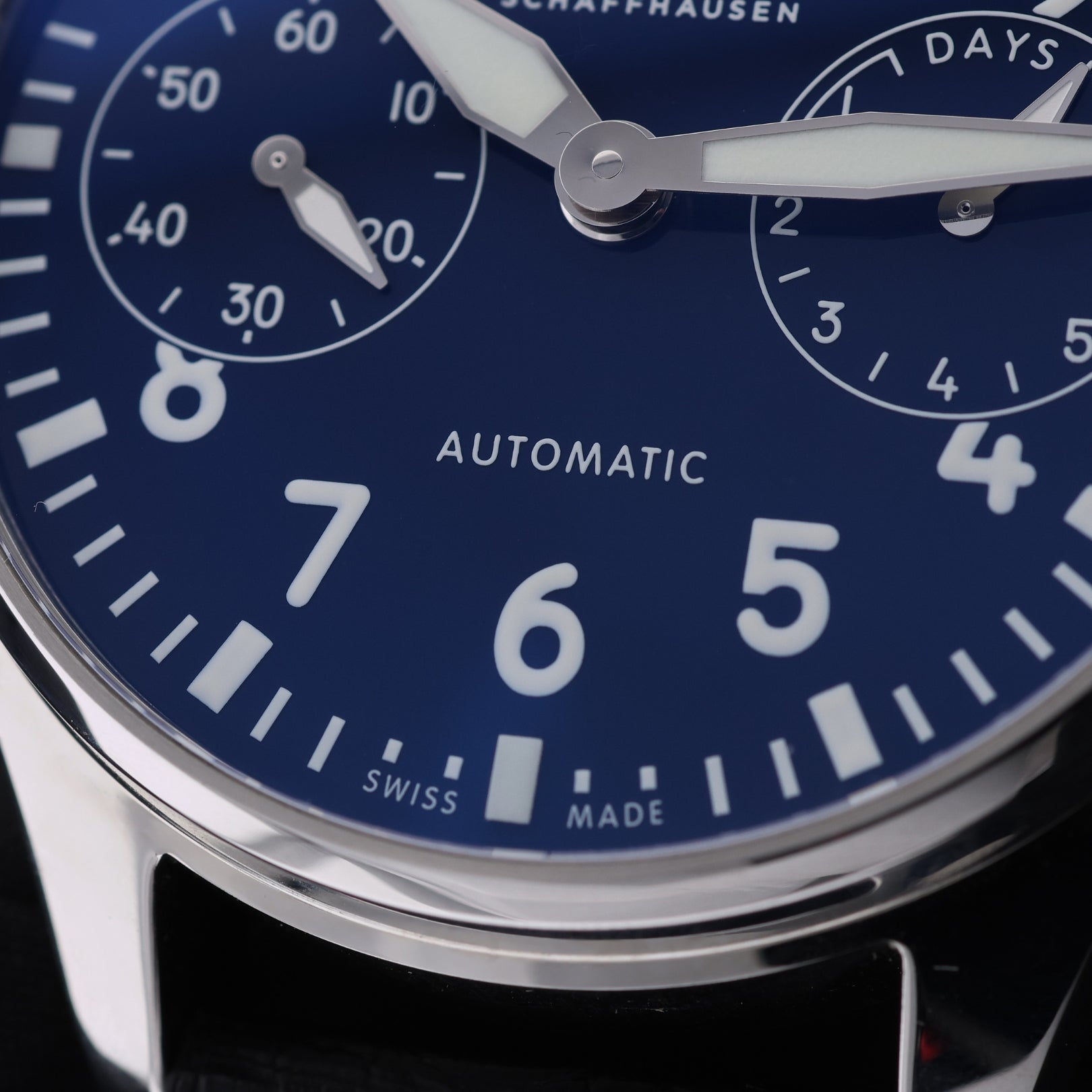 IWC Große Fliegeruhr Pilot’s Watch, 150 Jahre Edition, Jahreskalender, Ref. IW502708, B+P - LUXUHRIA