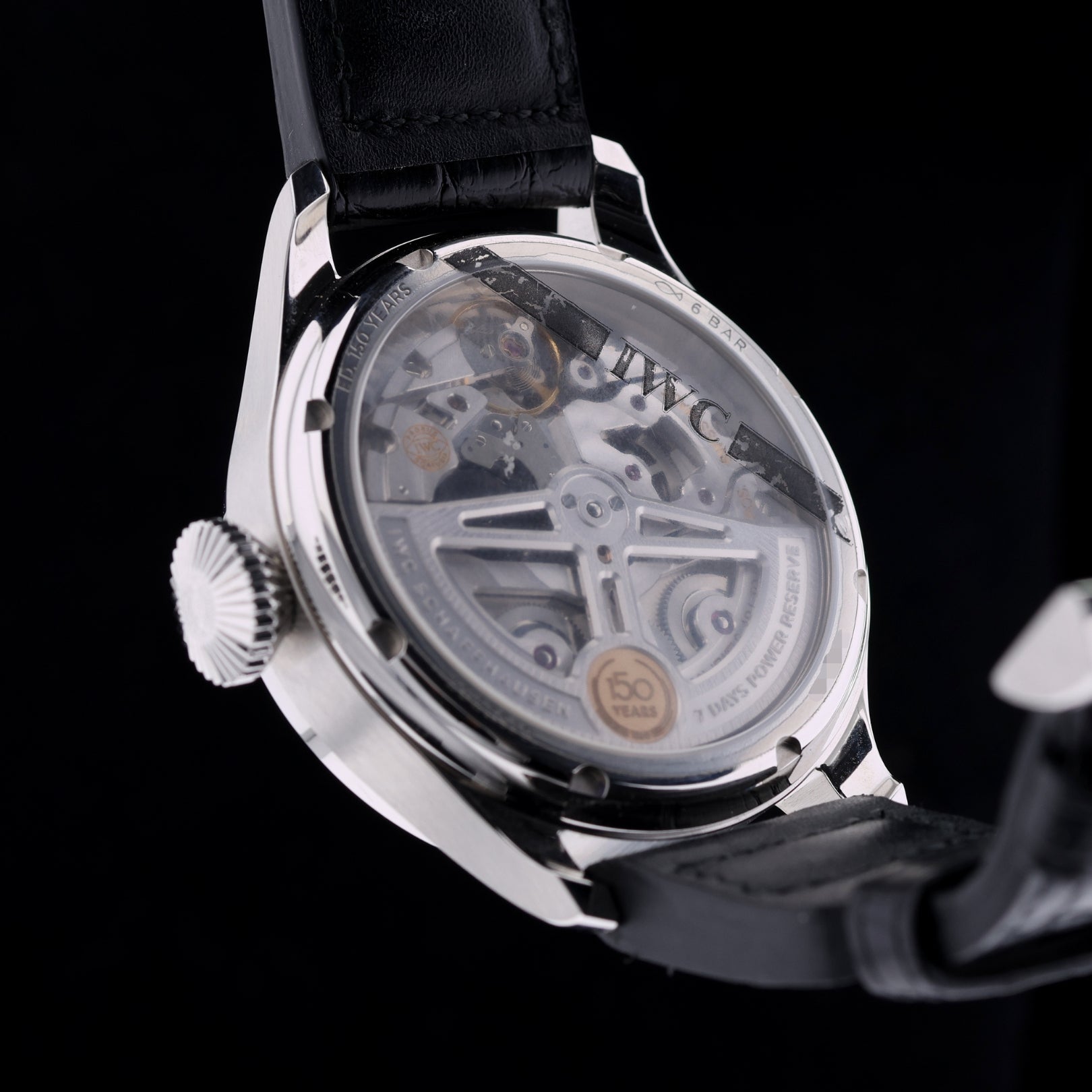 IWC Große Fliegeruhr Pilot’s Watch, 150 Jahre Edition, Jahreskalender, Ref. IW502708, B+P - LUXUHRIA