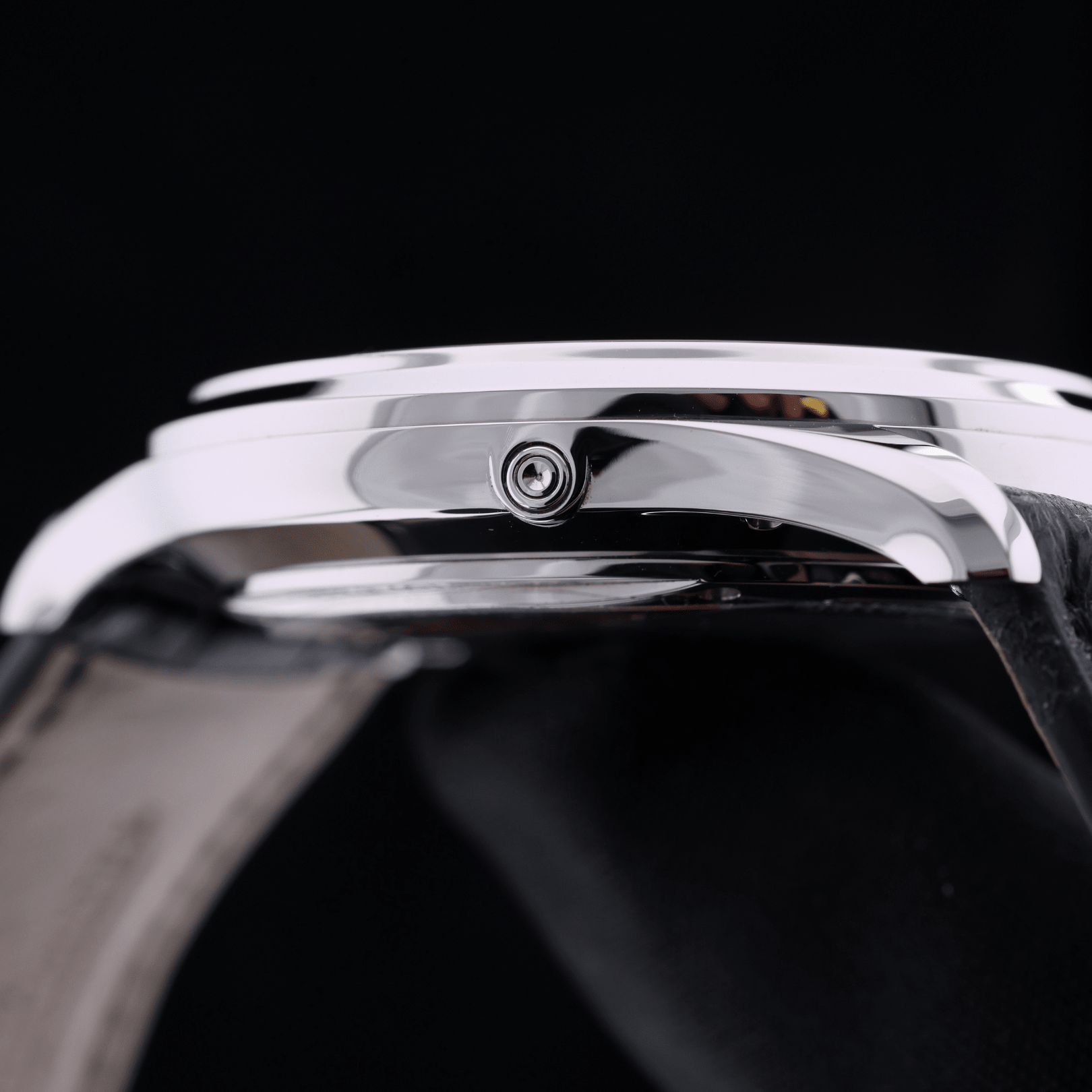 Jaeger-LeCoultre Master Ultra Thin Moon, Black Dial, Edelstahl, Ref. Q1368471, 12-2024, B+P - LUXUHRIA