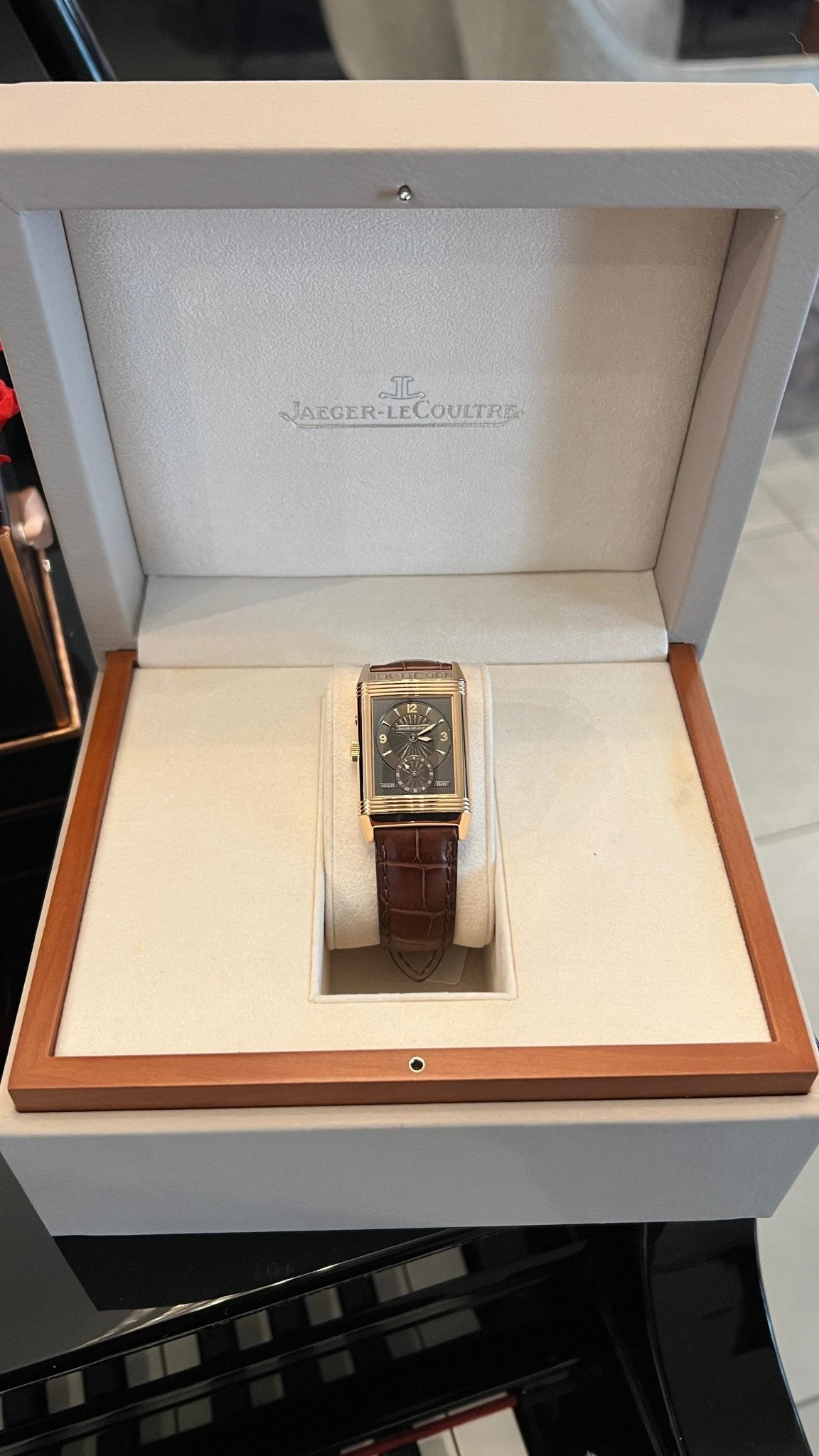 Jaeger - LeCoultre Reverso, 42x26mm, Night & Day, Duo - Face, Rosegold, Faltschliesse, Ref. 270.2.54 - LUXUHRIA