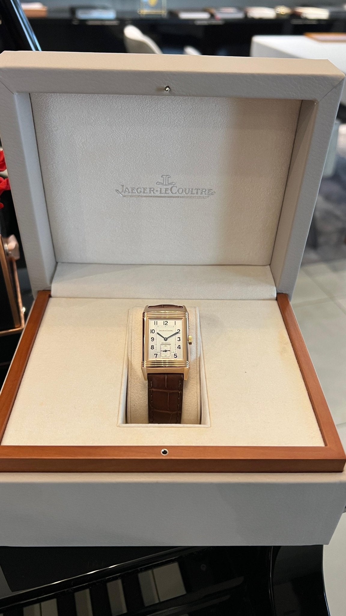 Jaeger - LeCoultre Reverso, 42x26mm, Night & Day, Duo - Face, Rosegold, Faltschliesse, Ref. 270.2.54 - LUXUHRIA