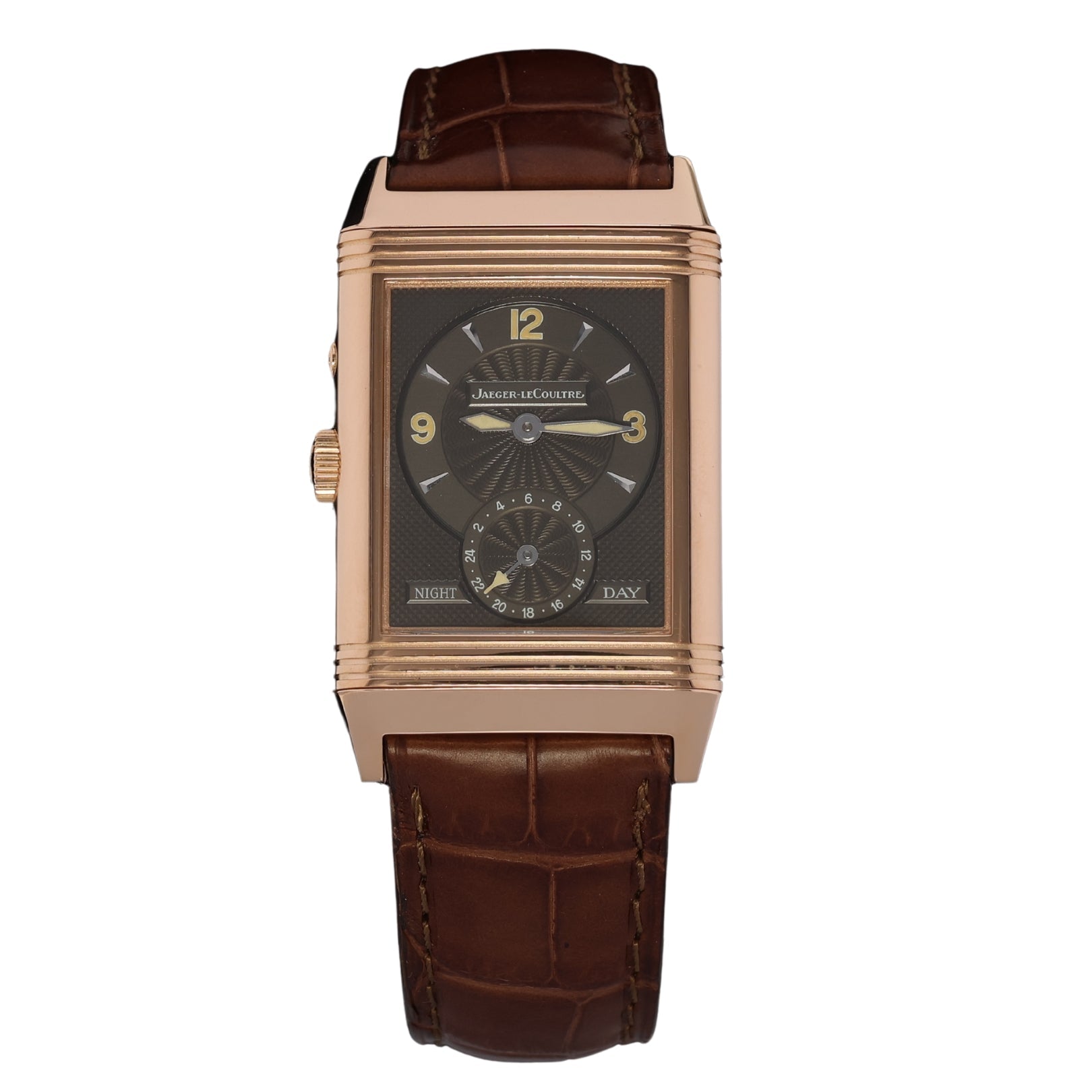 Jaeger - LeCoultre Reverso, 42x26mm, Night & Day, Duo - Face, Rosegold, Faltschliesse, Ref. 270.2.54 - LUXUHRIA