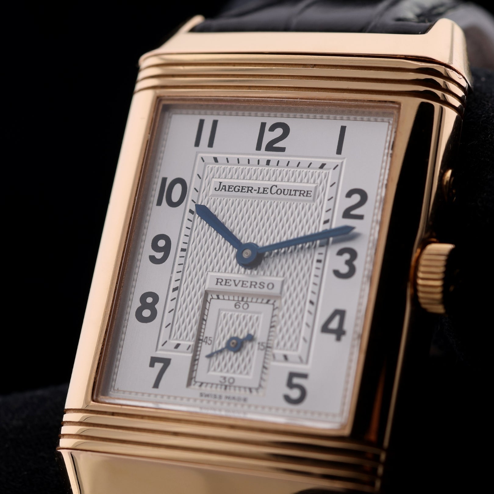 Jaeger - LeCoultre Reverso Duoface, Night & Day, Rosegold, 42.2x26mm, Ref. 270.2.54, mit Box - LUXUHRIA