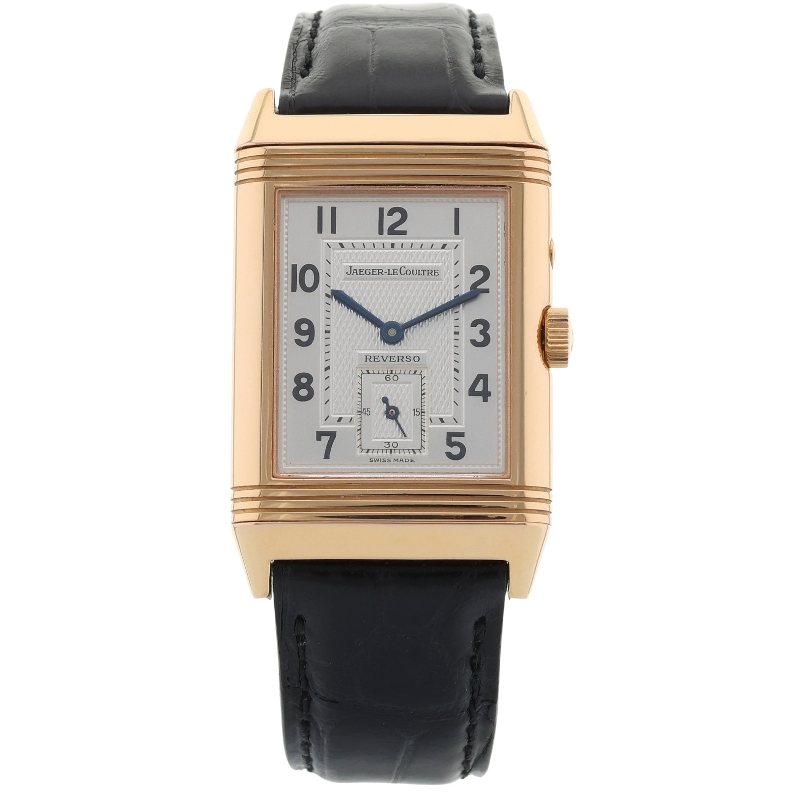 Jaeger - LeCoultre Reverso Duoface, Night & Day, Rosegold, 42.2x26mm, Ref. 270.2.54, mit Box - LUXUHRIA
