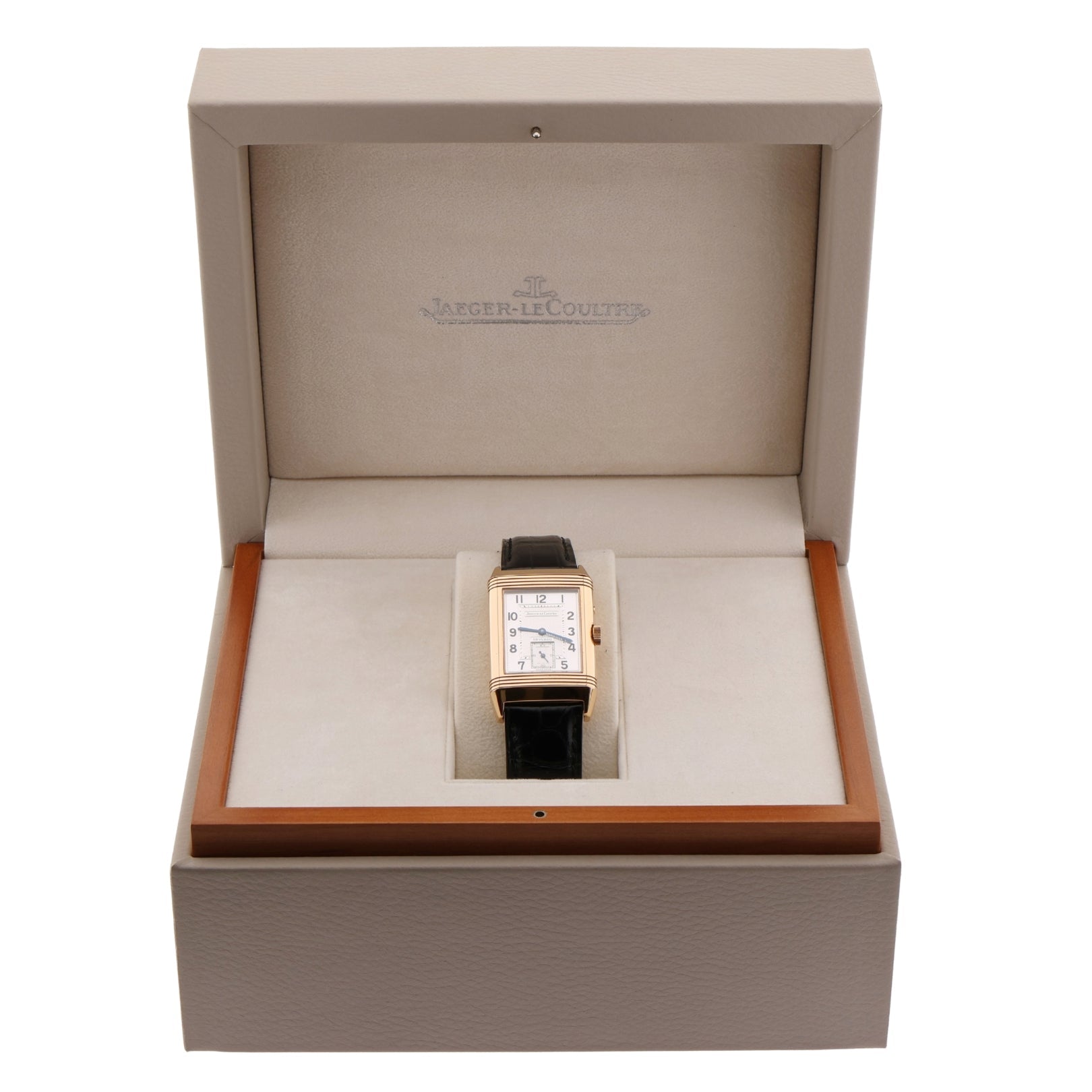 Jaeger - LeCoultre Reverso Duoface, Night & Day, Rosegold, 42.2x26mm, Ref. 270.2.54, mit Box - LUXUHRIA